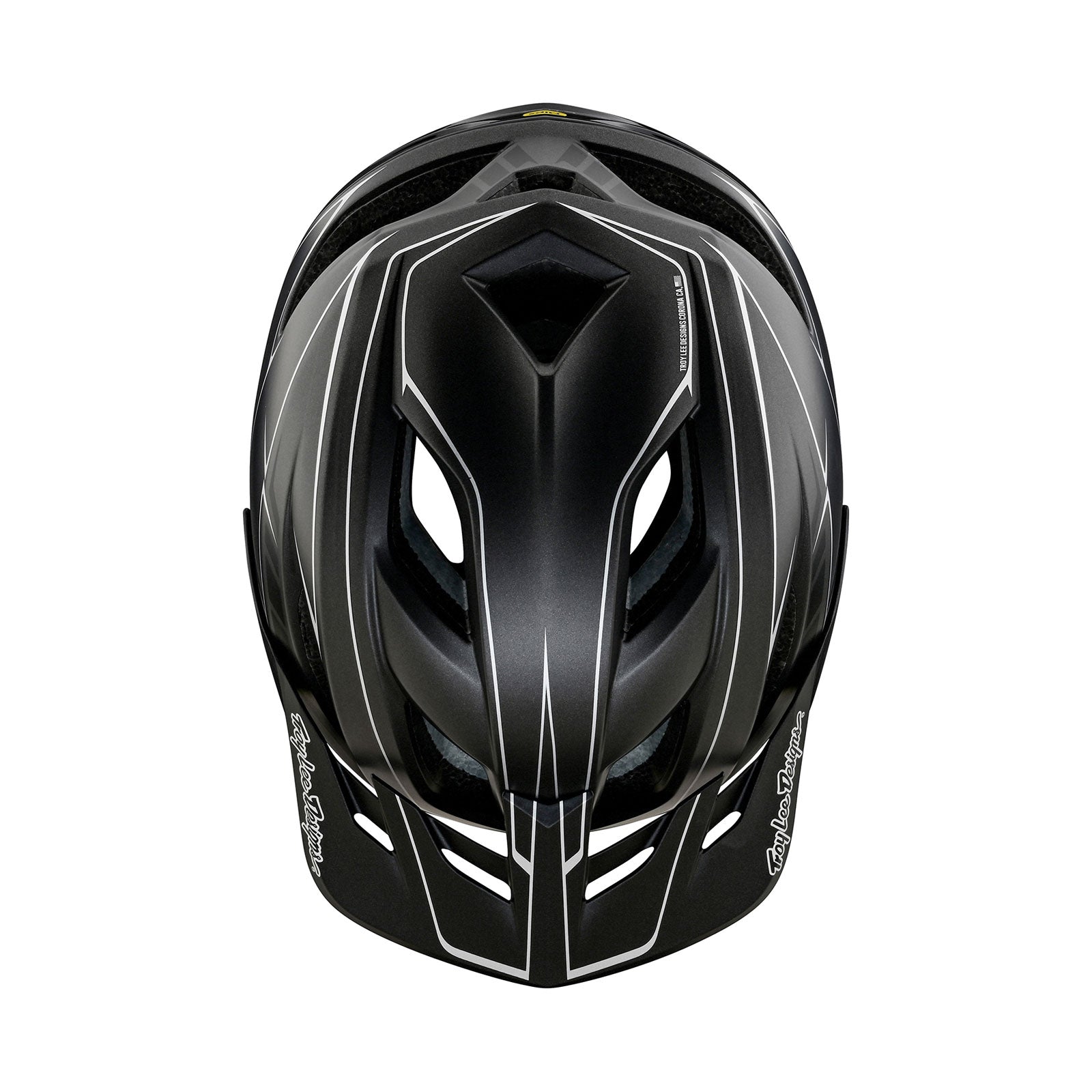 Flowline SE Helmet Pinstripe Charcoal Black – Troy Lee Designs