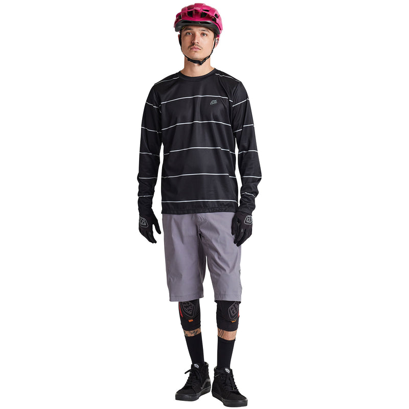 Flowline LS Jersey Revert Black