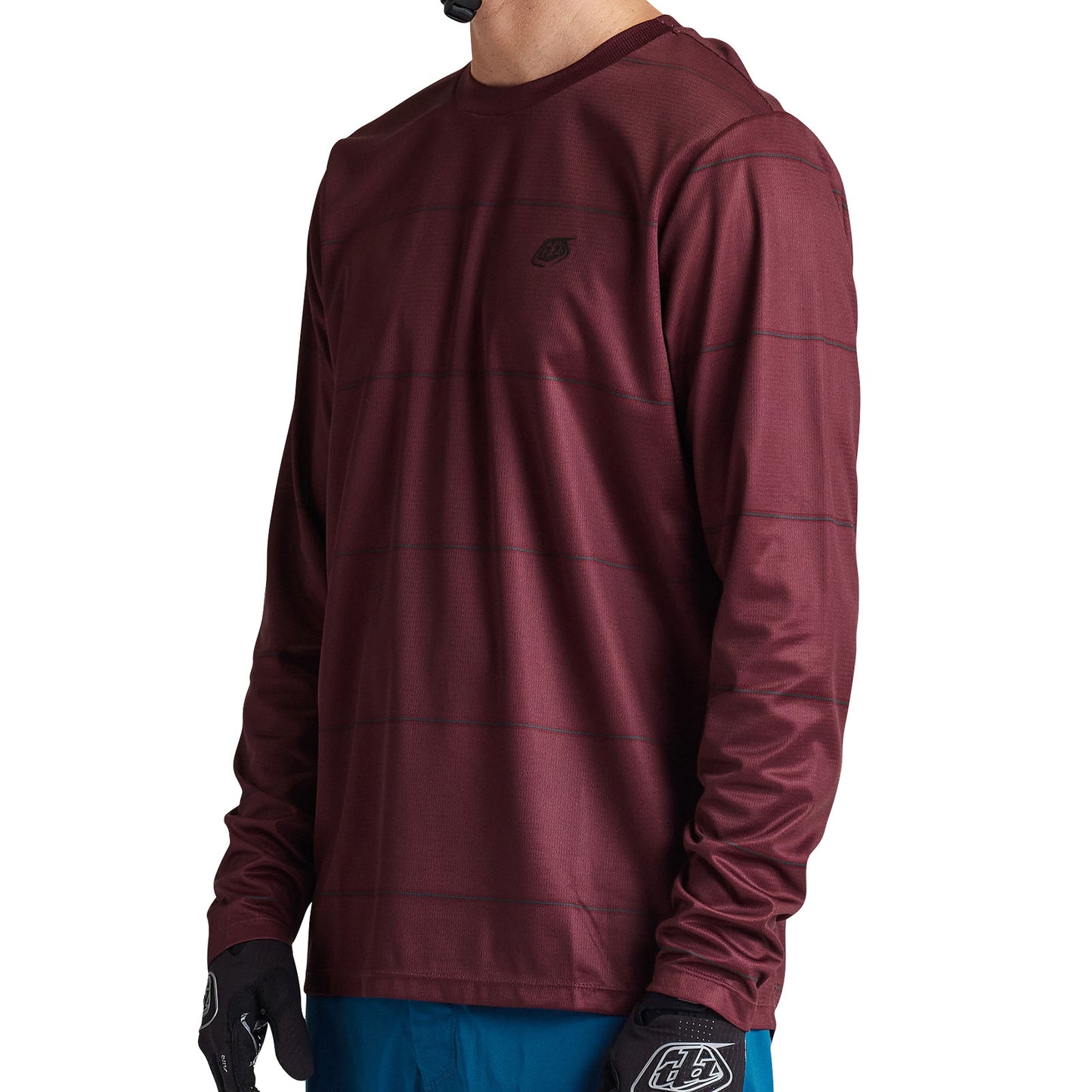 Flowline LS Jersey Revert Wine