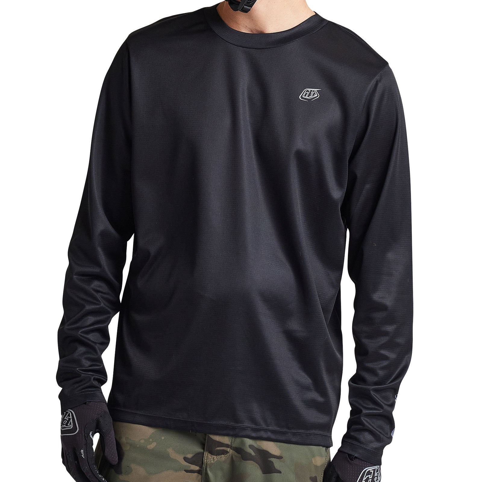 Flowline LS Jersey, Solid Black | Troy Lee Designs®