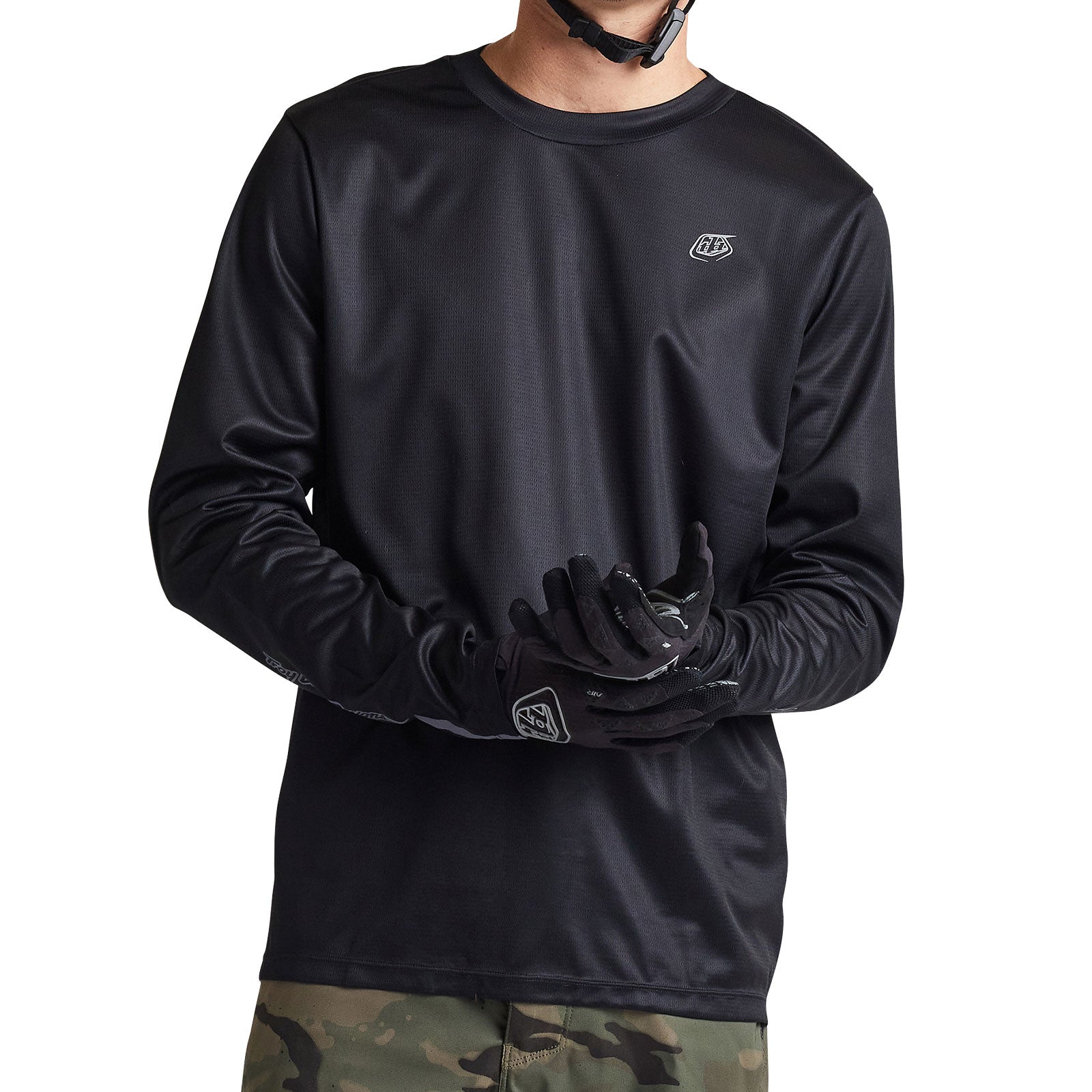 Flowline LS Jersey, Solid Black | Troy Lee Designs®