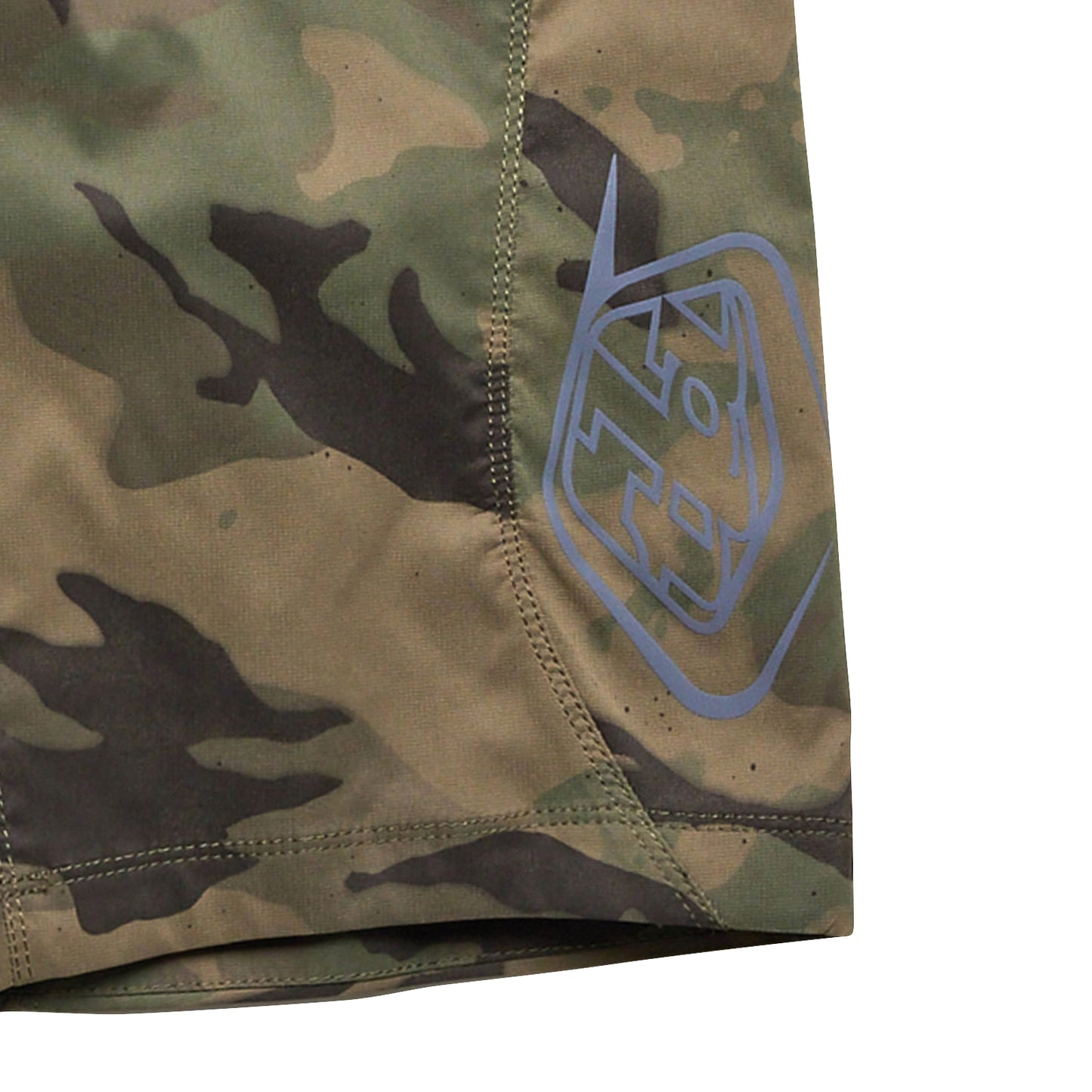 Youth Flowline Short No Liner Spray Camo Army