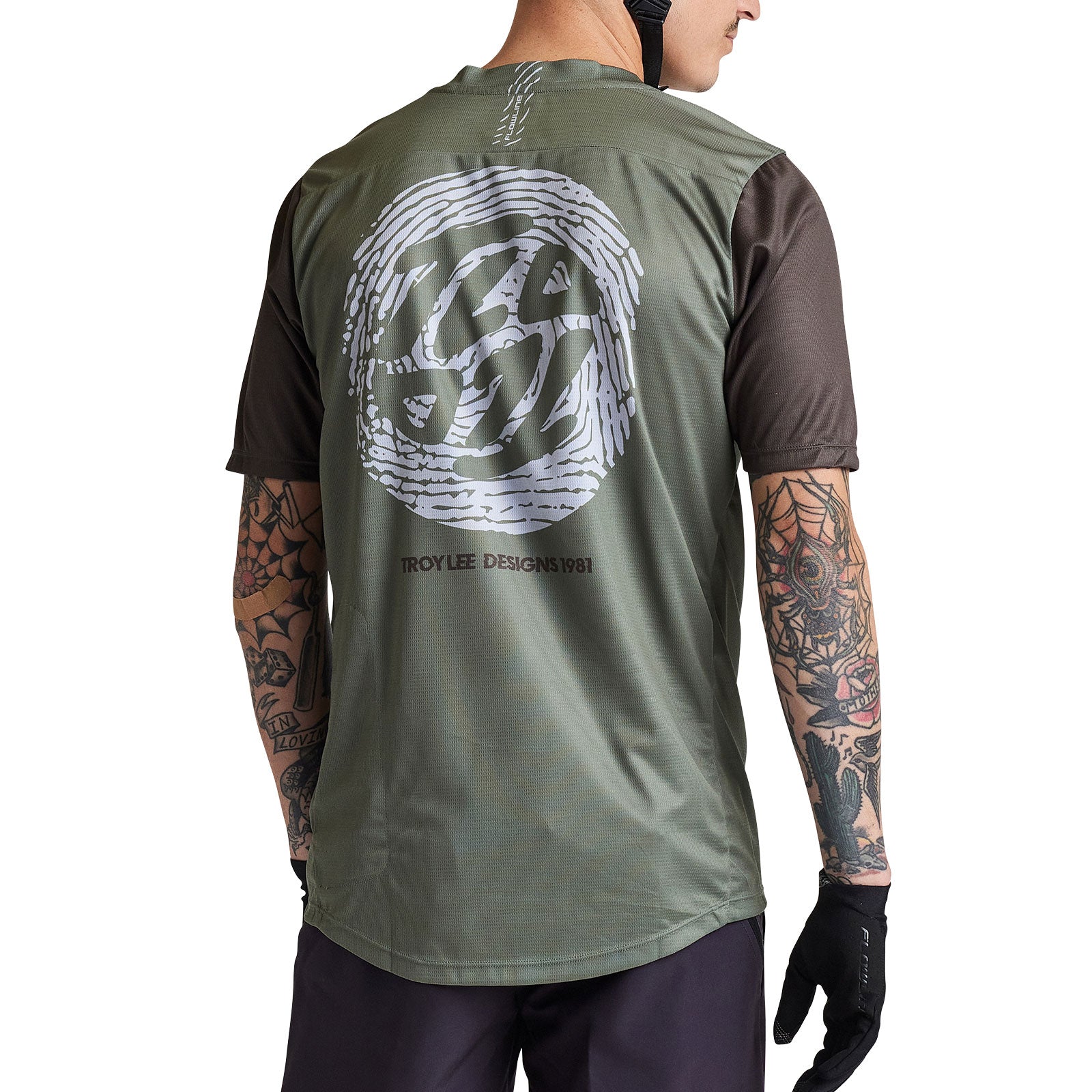 Flowline SS Jersey Flipped Olive – Troy Lee Designs