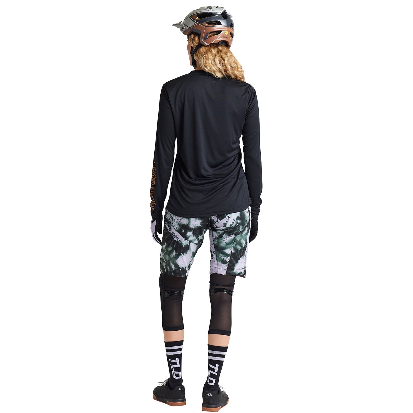 Womens Lilium LS Jersey Solid Black