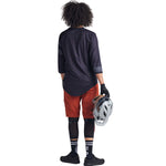 Womens Mischief Jersey Split Stripe Black