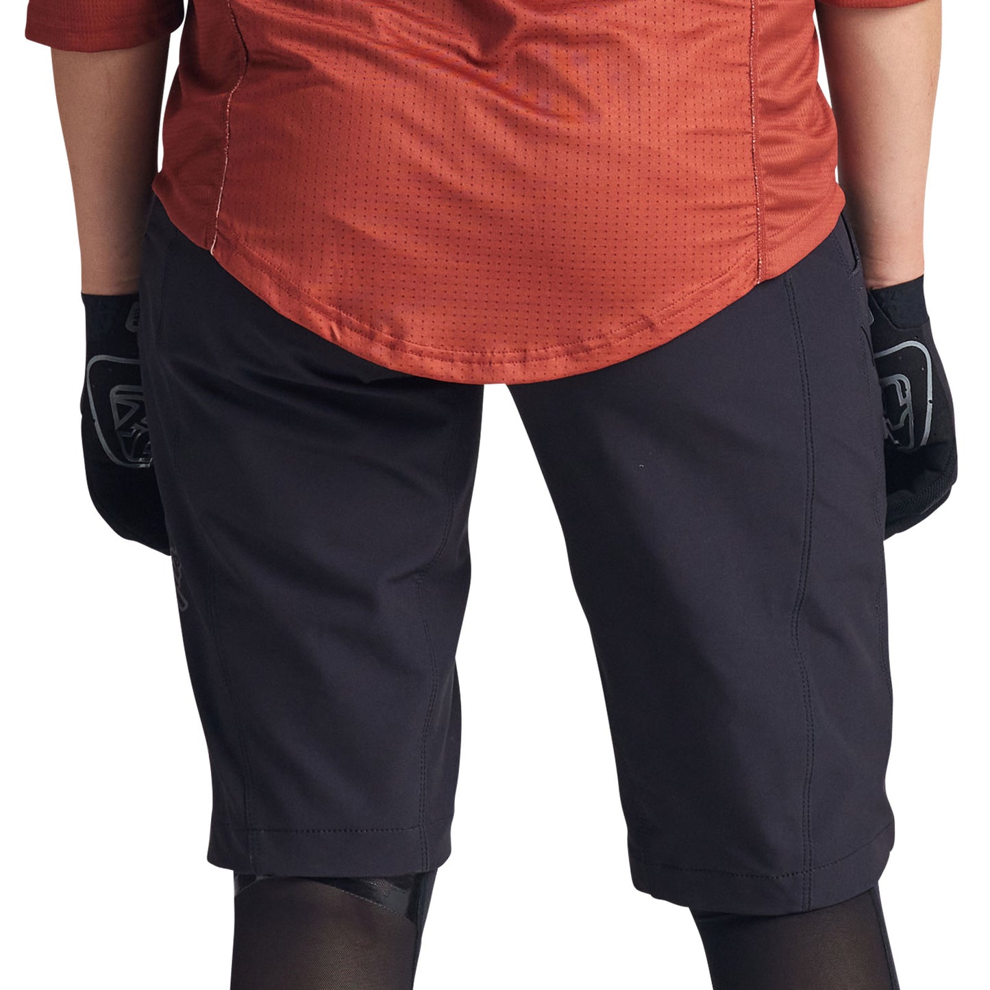 Womens Mischief Short W/Liner Solid Black