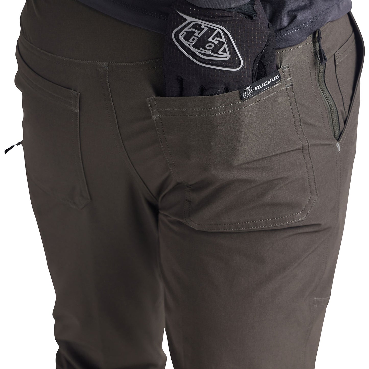 Ruckus Long Travel Pant Mono Dark Pine