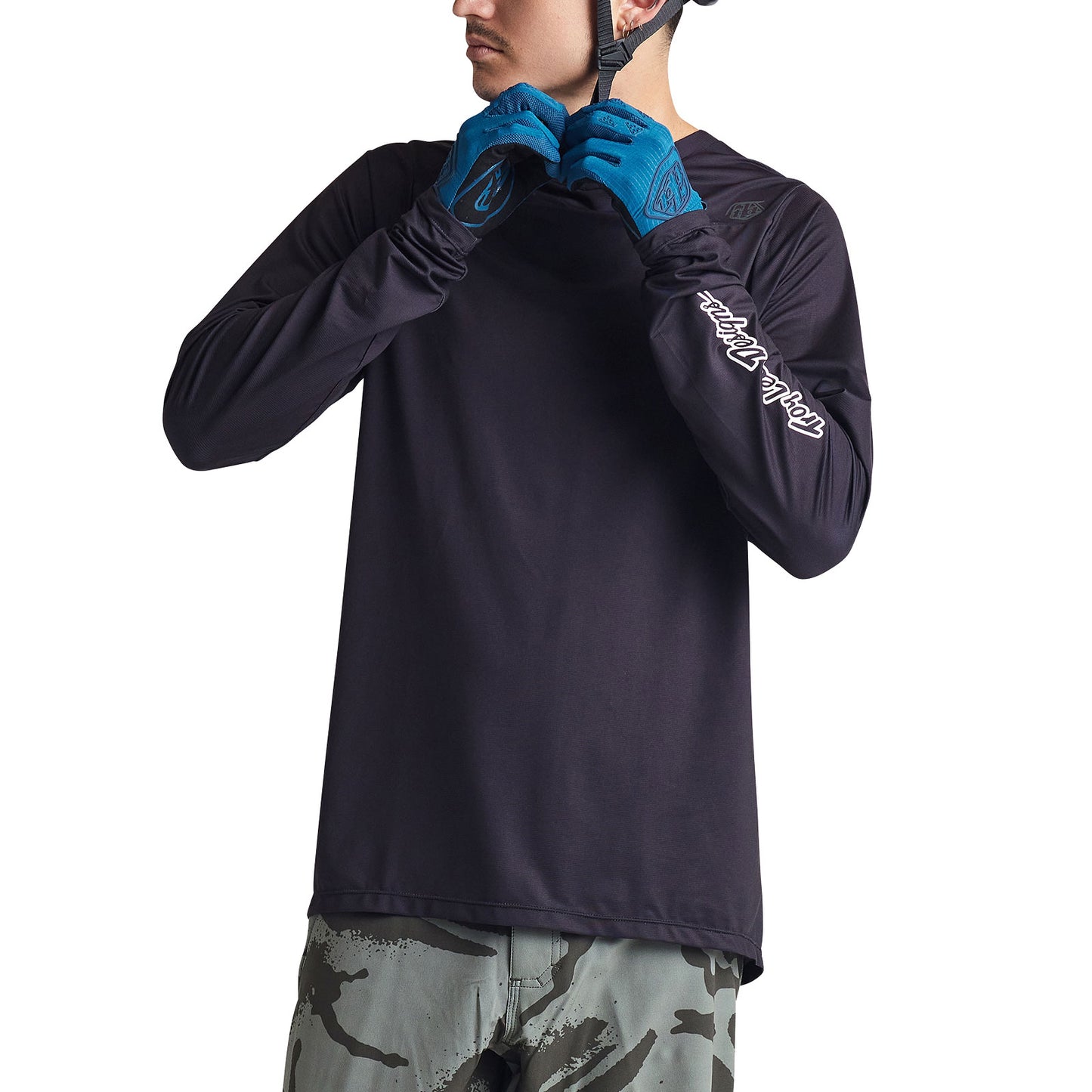 Skyline LS Jersey Mono Black