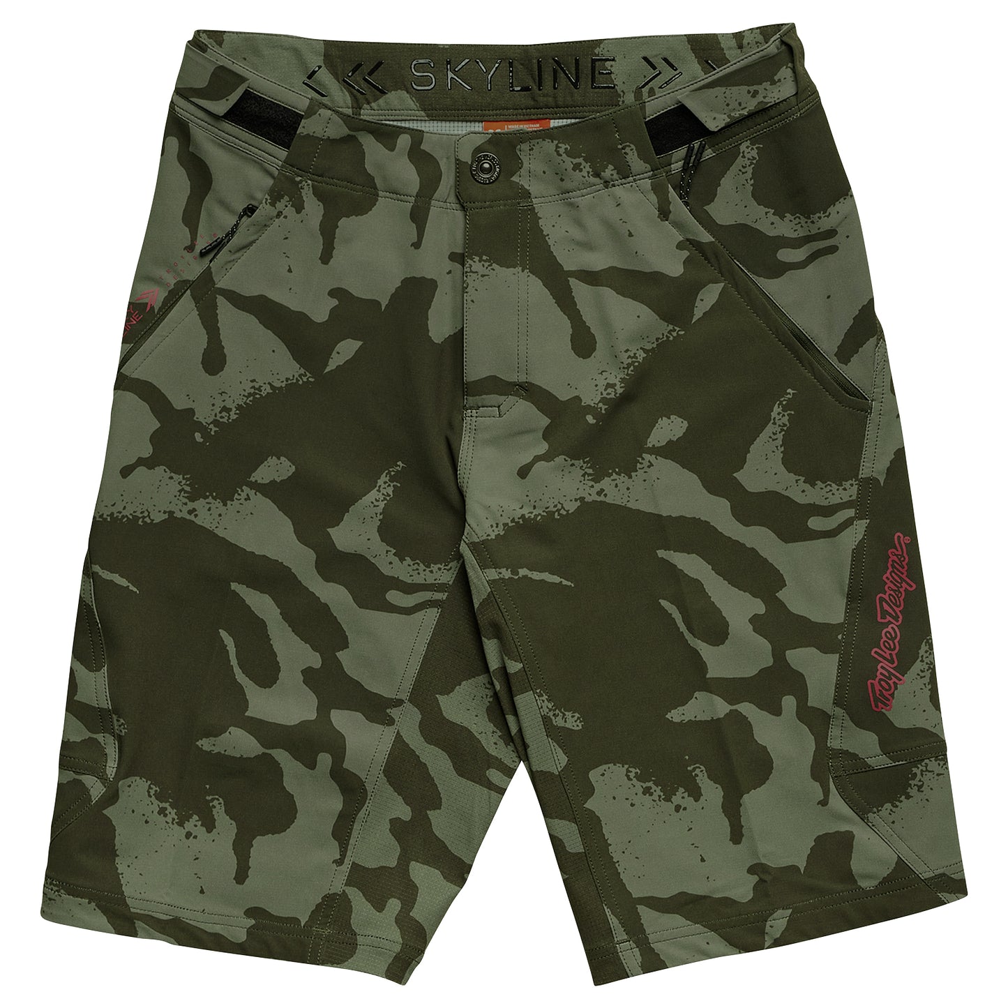 Skyline Short Shell Shadow Camo Olive