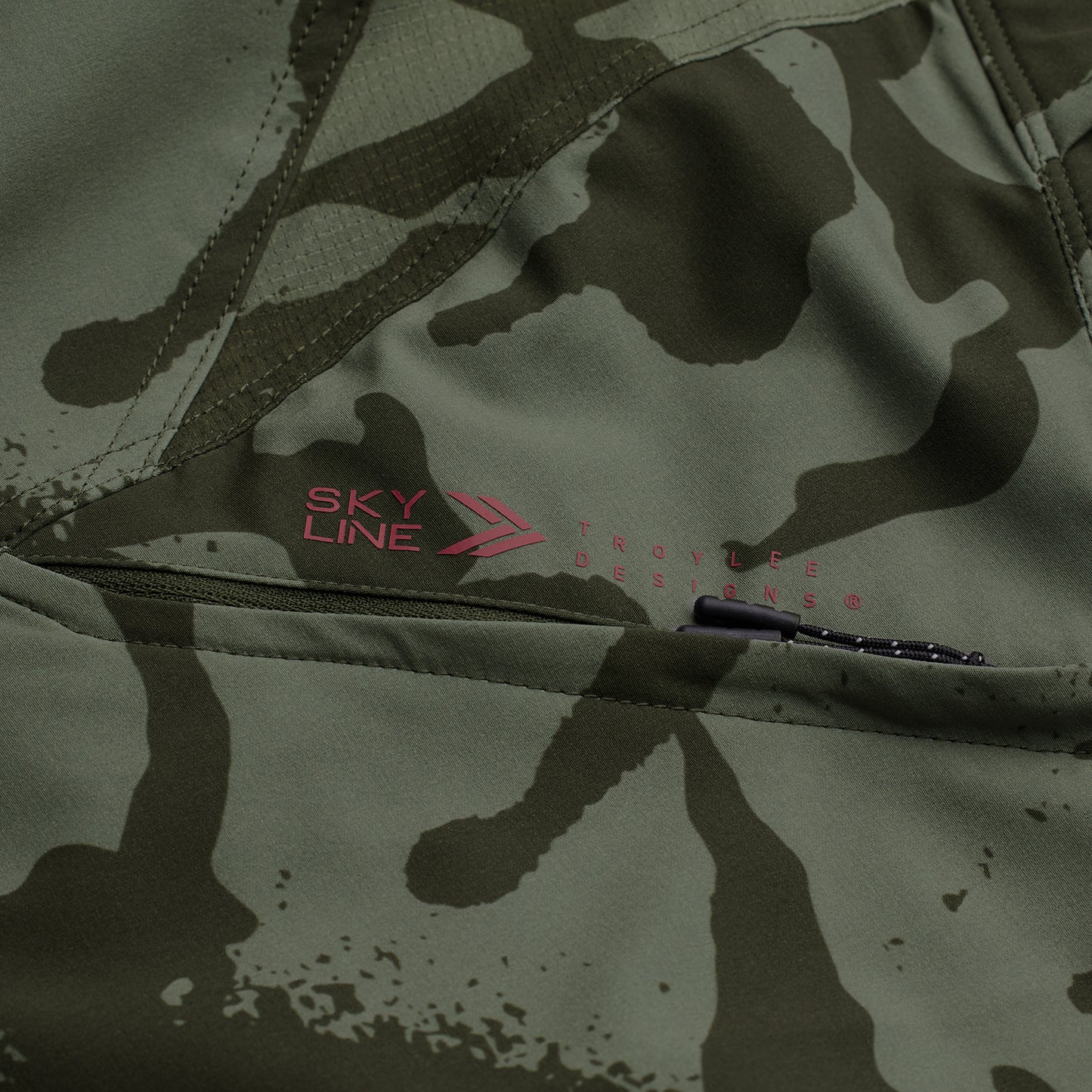 Skyline Short W/Liner Shadow Camo Olive