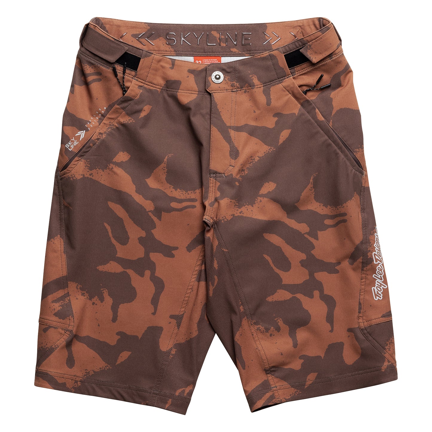 Skyline Short W/Liner Shadow Camo Brick