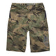 Youth Flowline Short No Liner Spray Camo Army