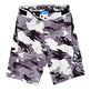 Youth Flowline Short No Liner Spray Camo White