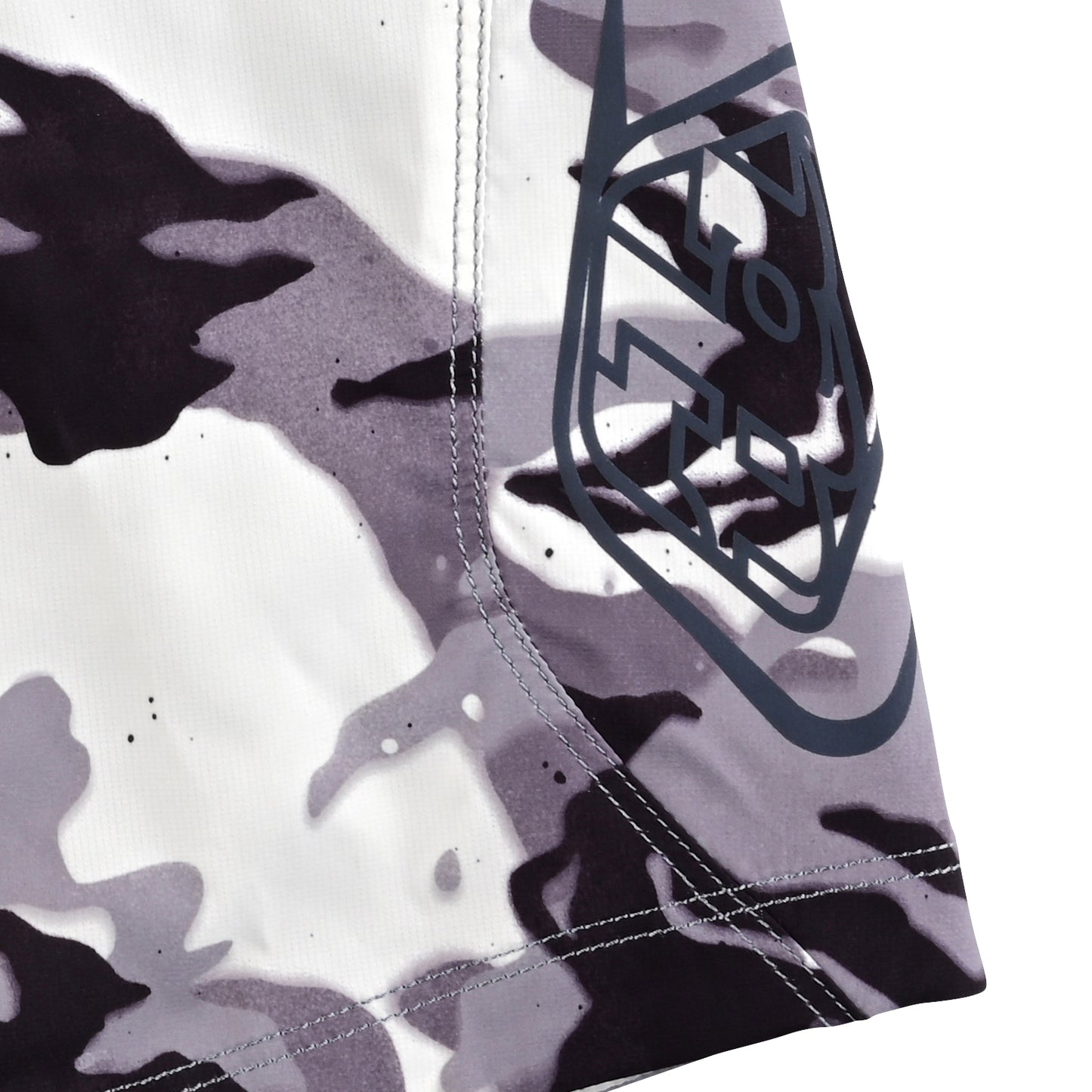 Youth Flowline Short No Liner Spray Camo White