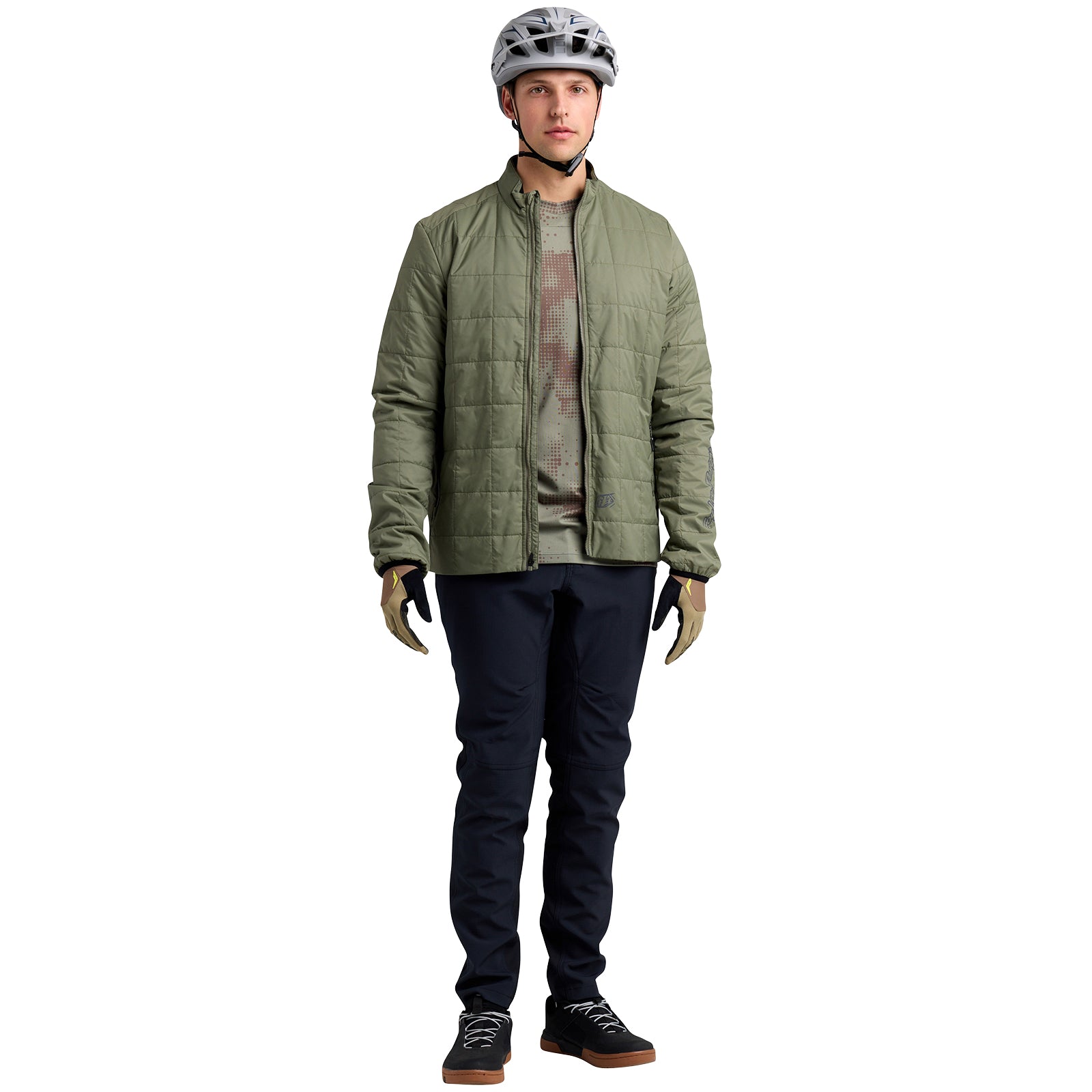 Crestline Jacket Mono Olive – Troy Lee Designs