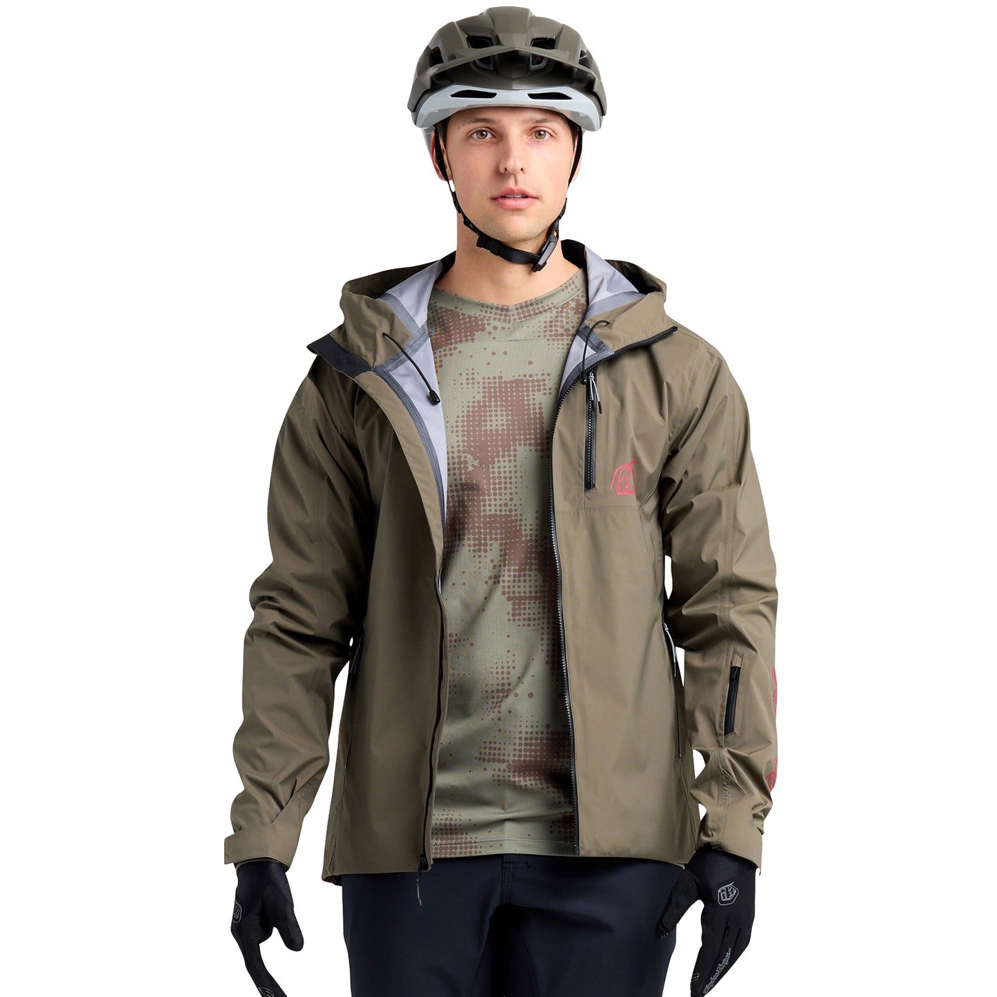 Resist Jacket Mono Dark Pine