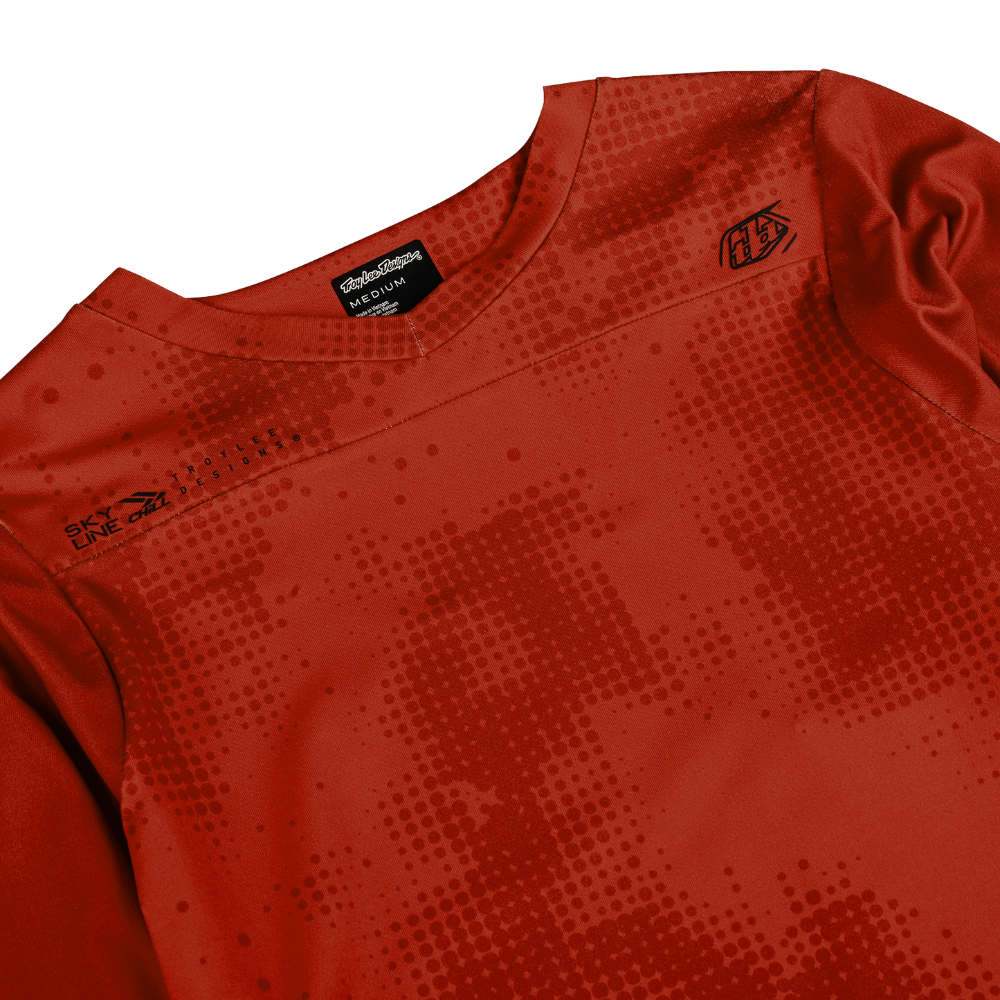 Skyline Chill Jersey Scattered Fire Orange