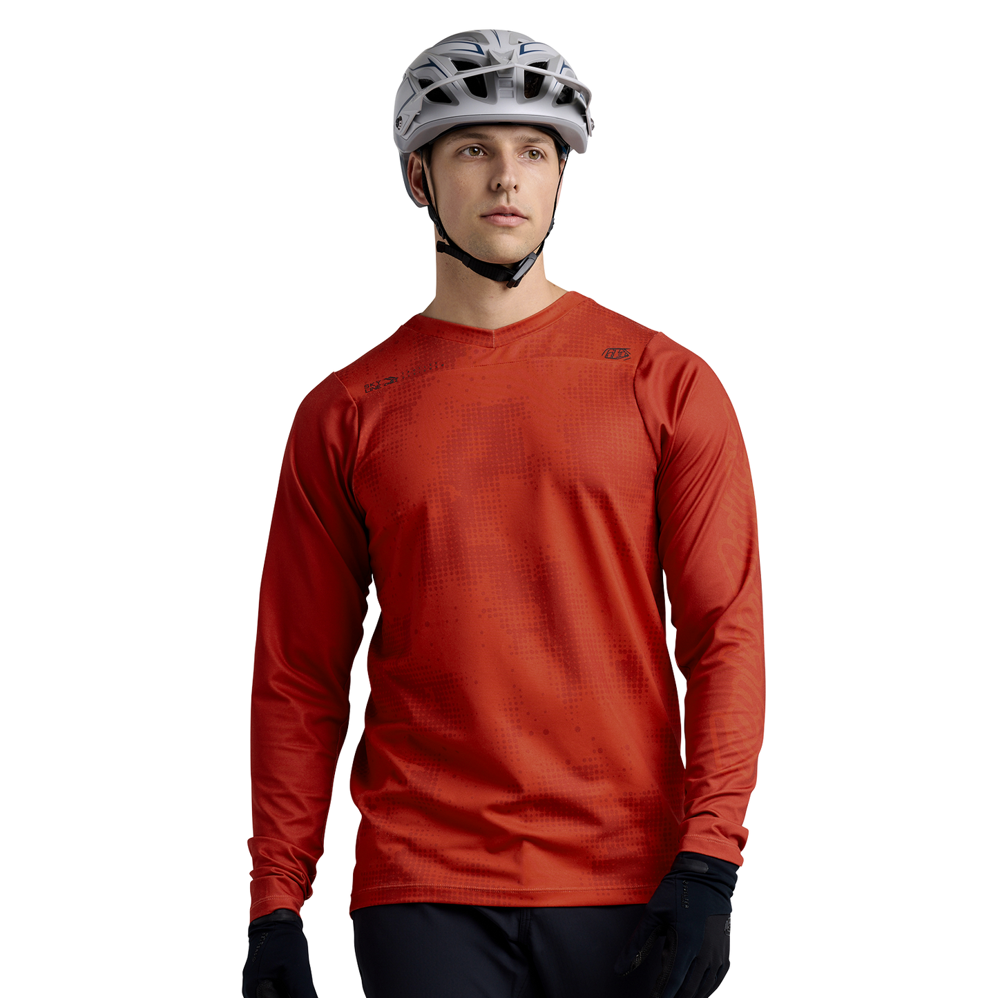 Skyline Chill Jersey Scattered Fire Orange