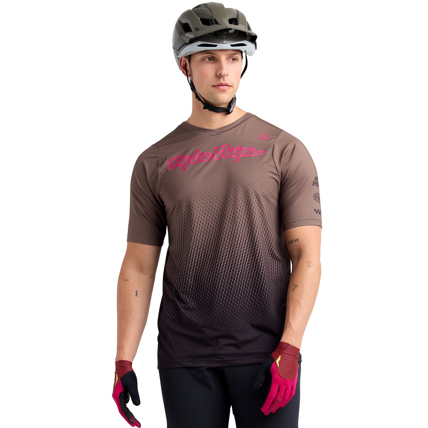 Skyline SS Jersey Buzzed Olive