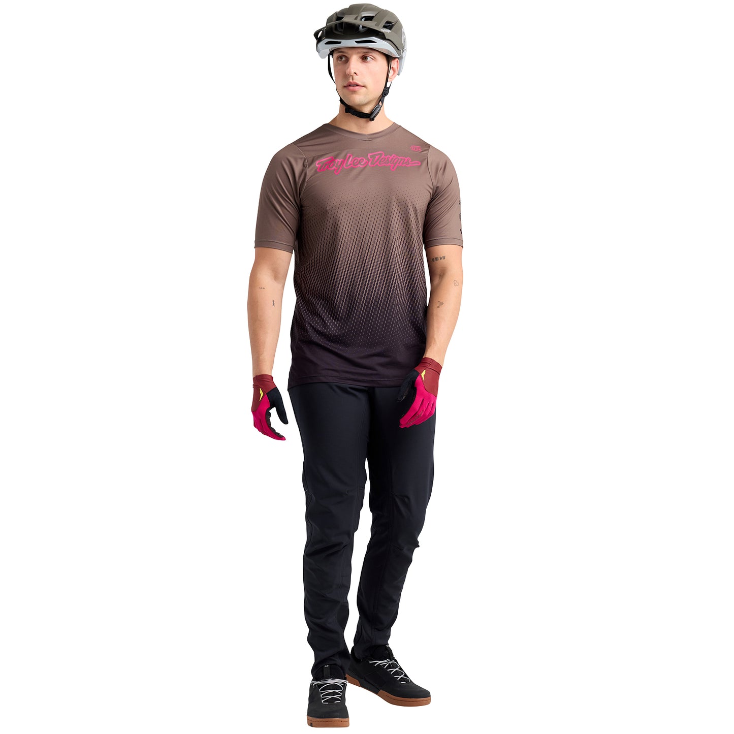 Skyline SS Jersey Buzzed Olive