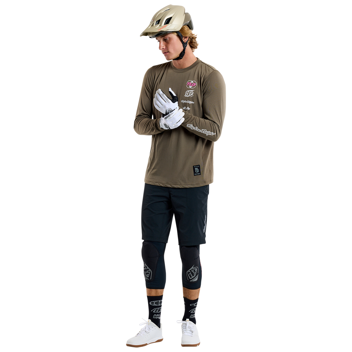 Skyline Long Sleeve Ride Tee Worldwide Caper