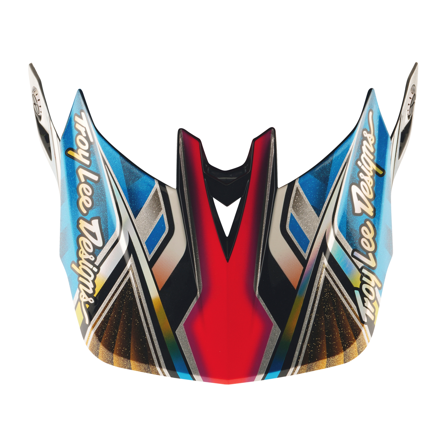 ヘチャン　ドリショ D4 Visor Lowrider Blue – Troy Lee Designs