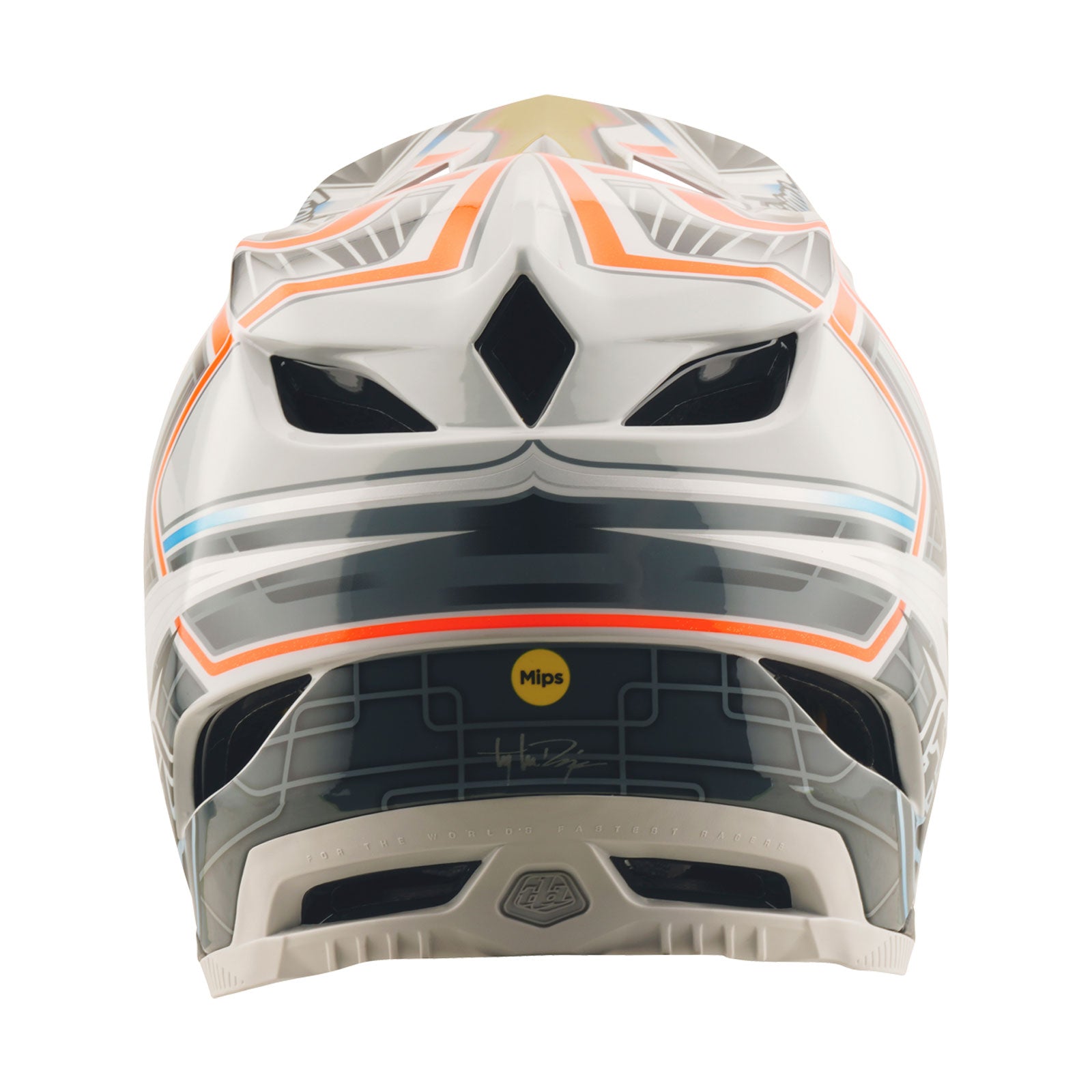 D4 Composite Helmet Lowrider Gray – Troy Lee Designs