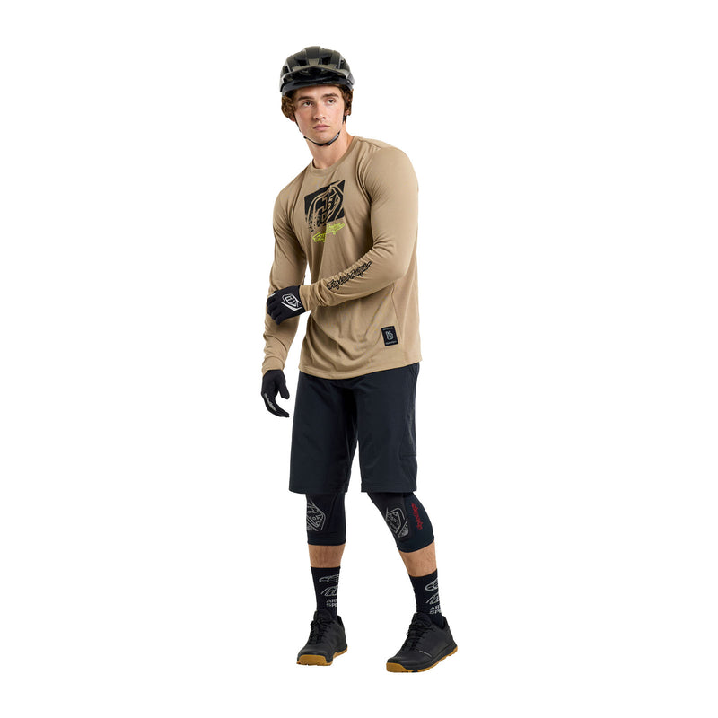 Skyline Long Sleeve Ride Tee Scrubbed Timber – Troy Lee Designs