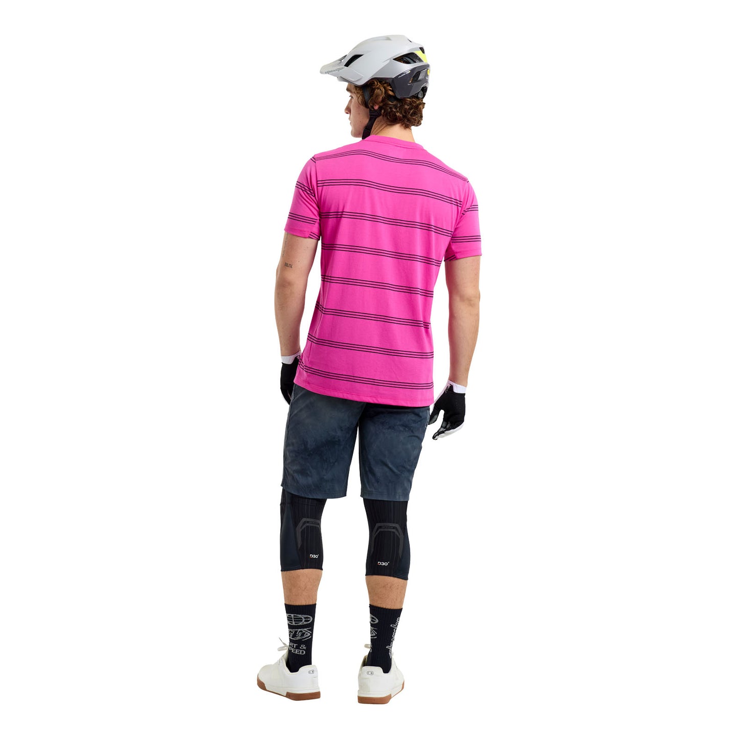 Skyline Short Sleeve Ride Tee Washed Out Party Pink