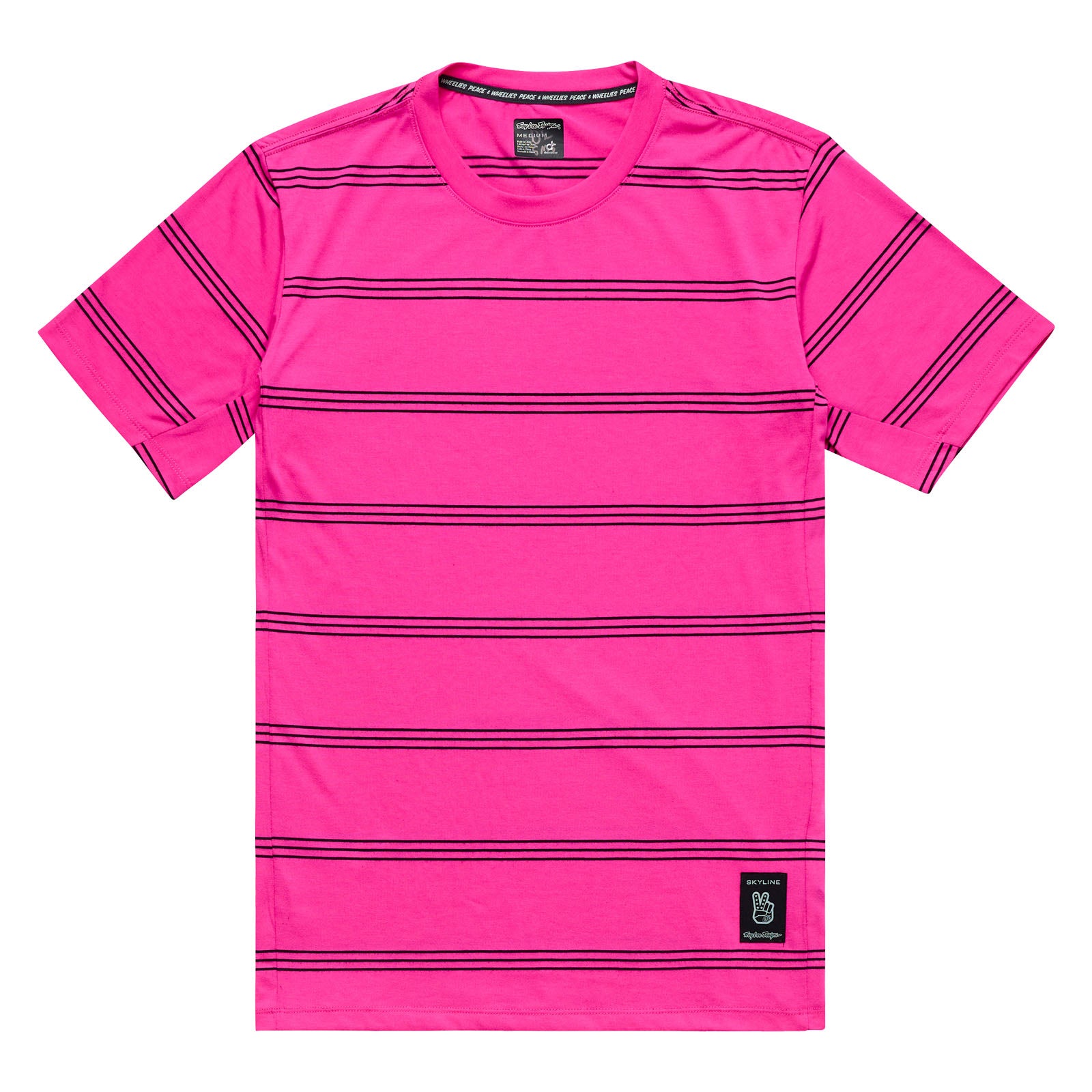 Skyline Short Sleeve Ride Tee Washed Out Party Pink – Troy