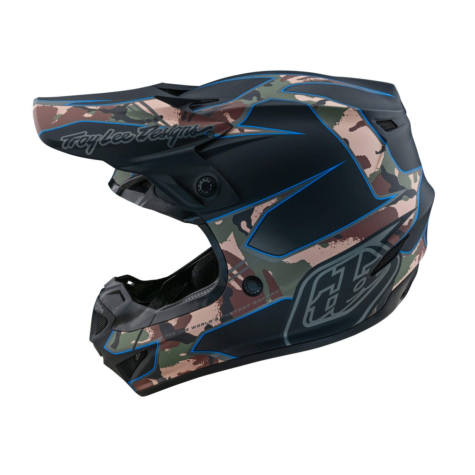 SE4 Polyacrylite Helmet Matrix Camo Black – Troy Lee Designs