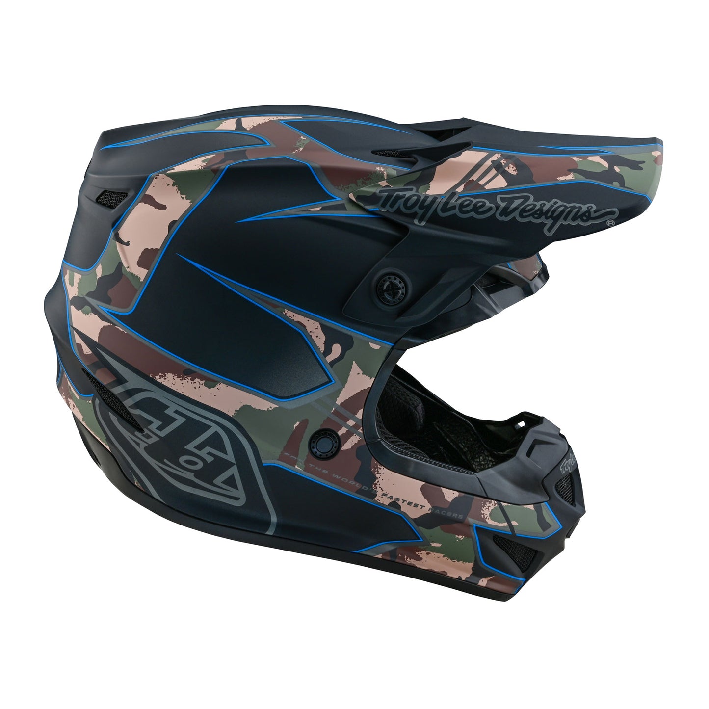 SE4 Polyacrylite Helmet Matrix Camo Black