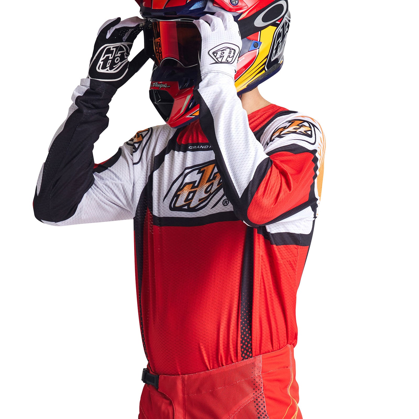 GP Pro Air Jersey Bands Red / White – Troy Lee Designs