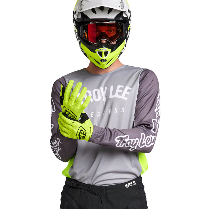 GP Pro Jersey Boltz Silver / Glo Green