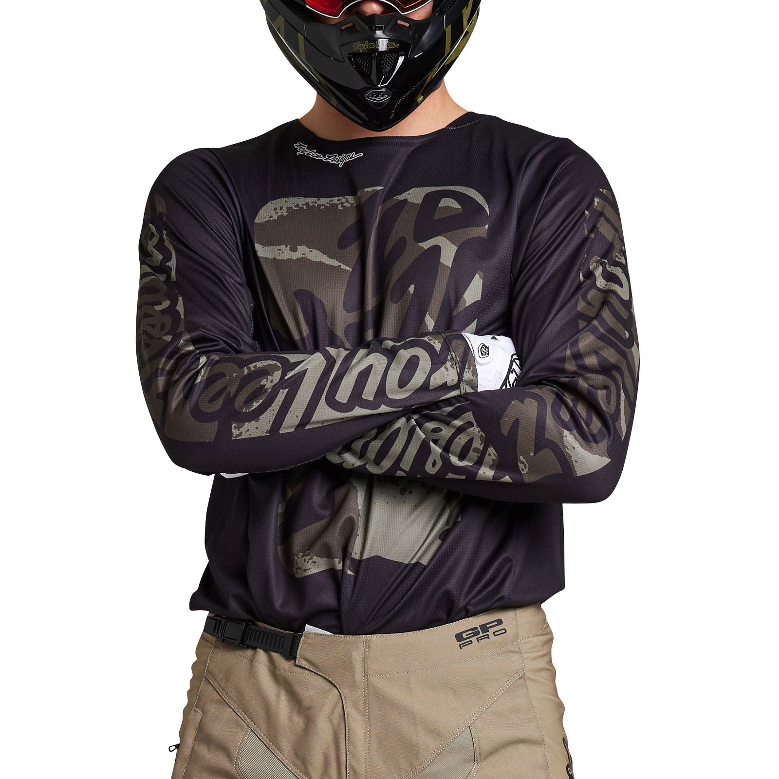 GP Pro Jersey Boxed In Black / Olive – Troy Lee Designs
