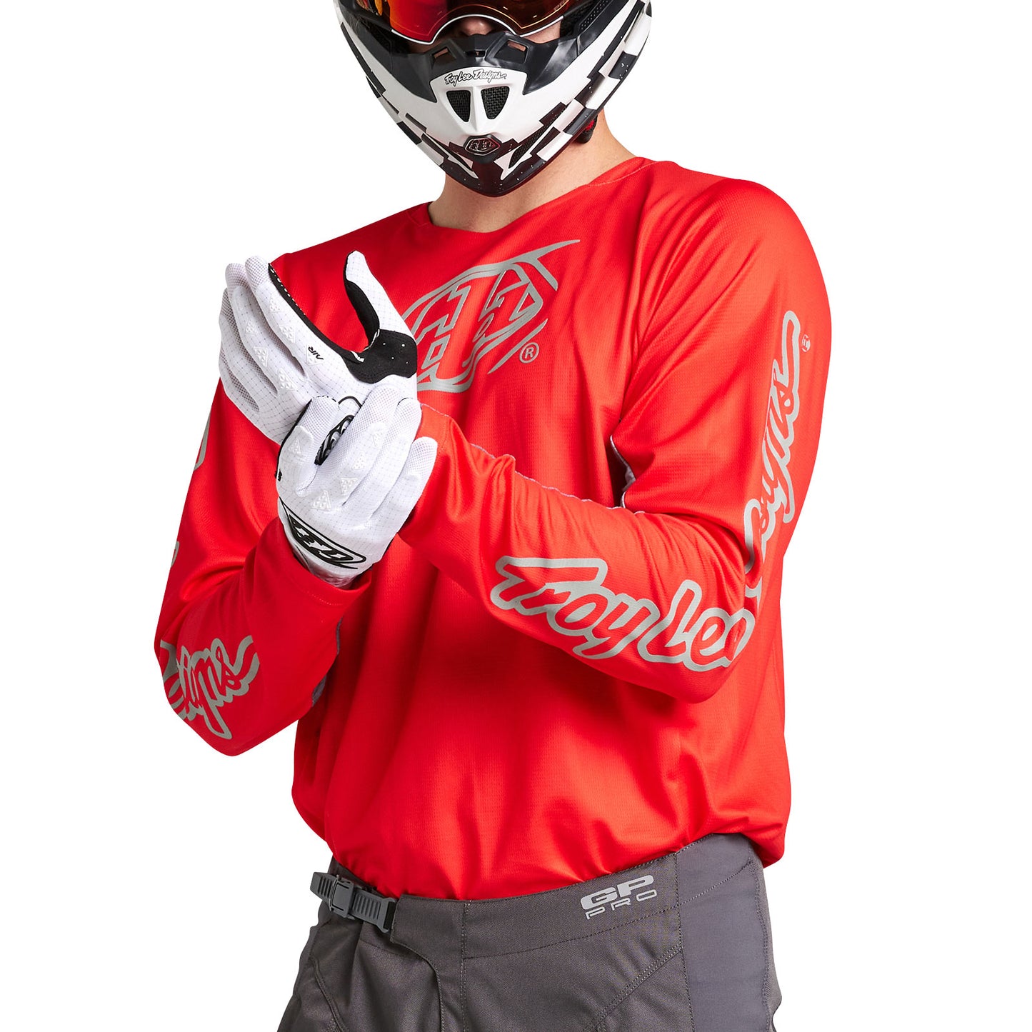 GP Pro Jersey Icon Red / Gray
