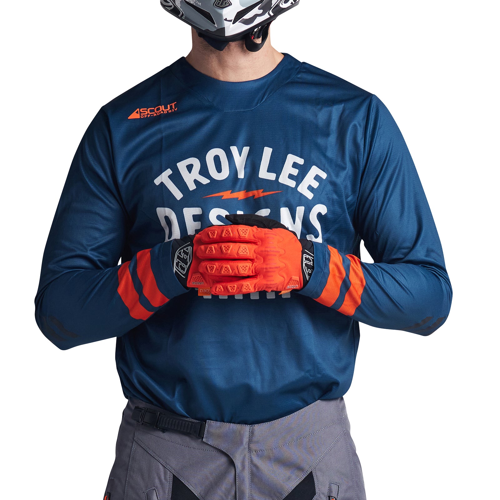 Scout GP Jersey Ride On Slate Blue – Troy Lee Designs