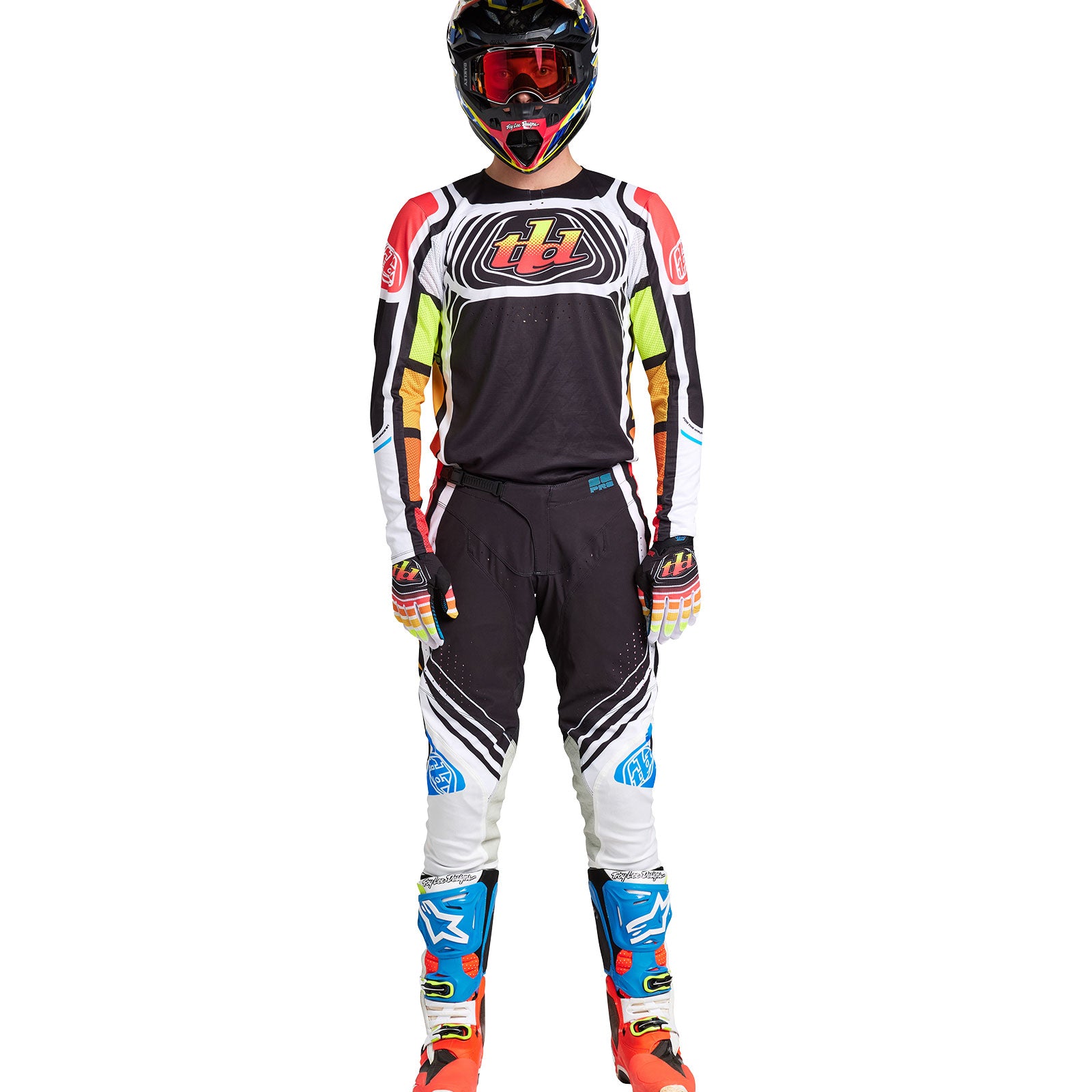 SE Pro Jersey Wavez Black / Multi – Troy Lee Designs