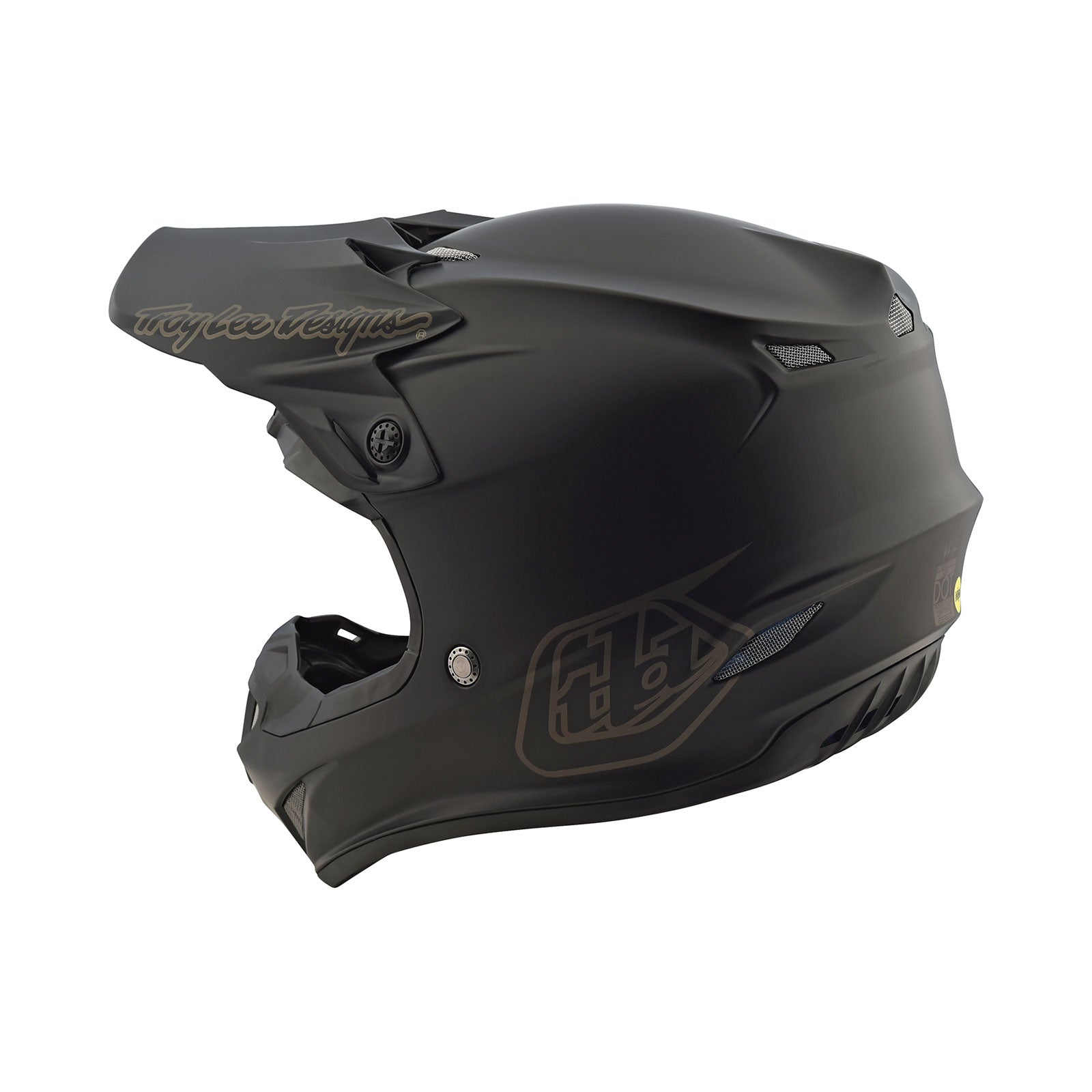 SE4 Polyacrylite Helmet Mono Black – Troy Lee Designs