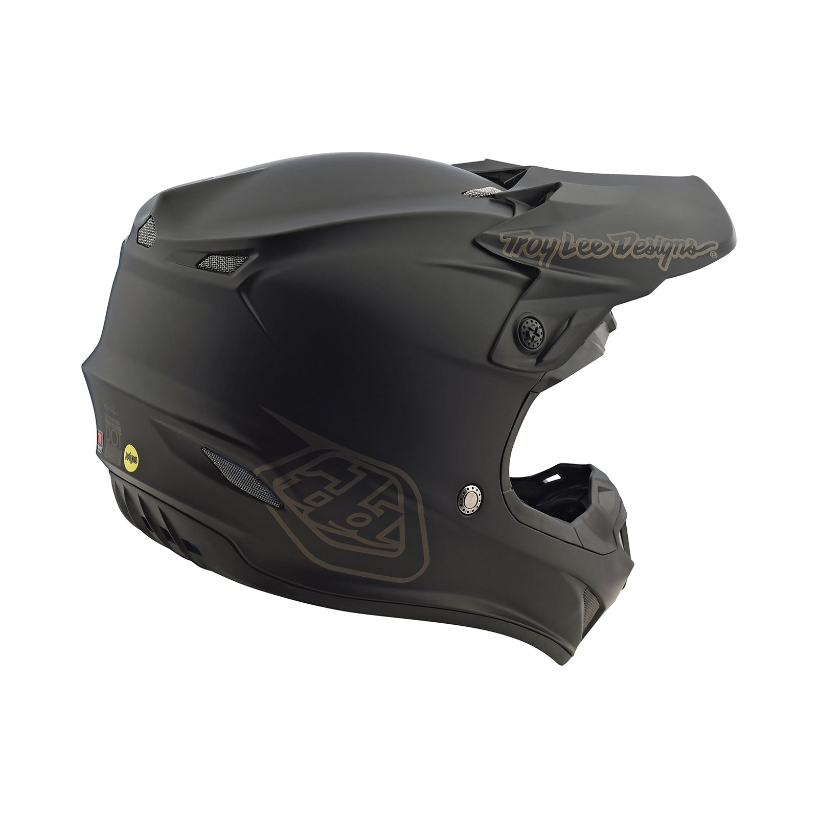 SE4 Polyacrylite Helmet Mono Black – Troy Lee Designs