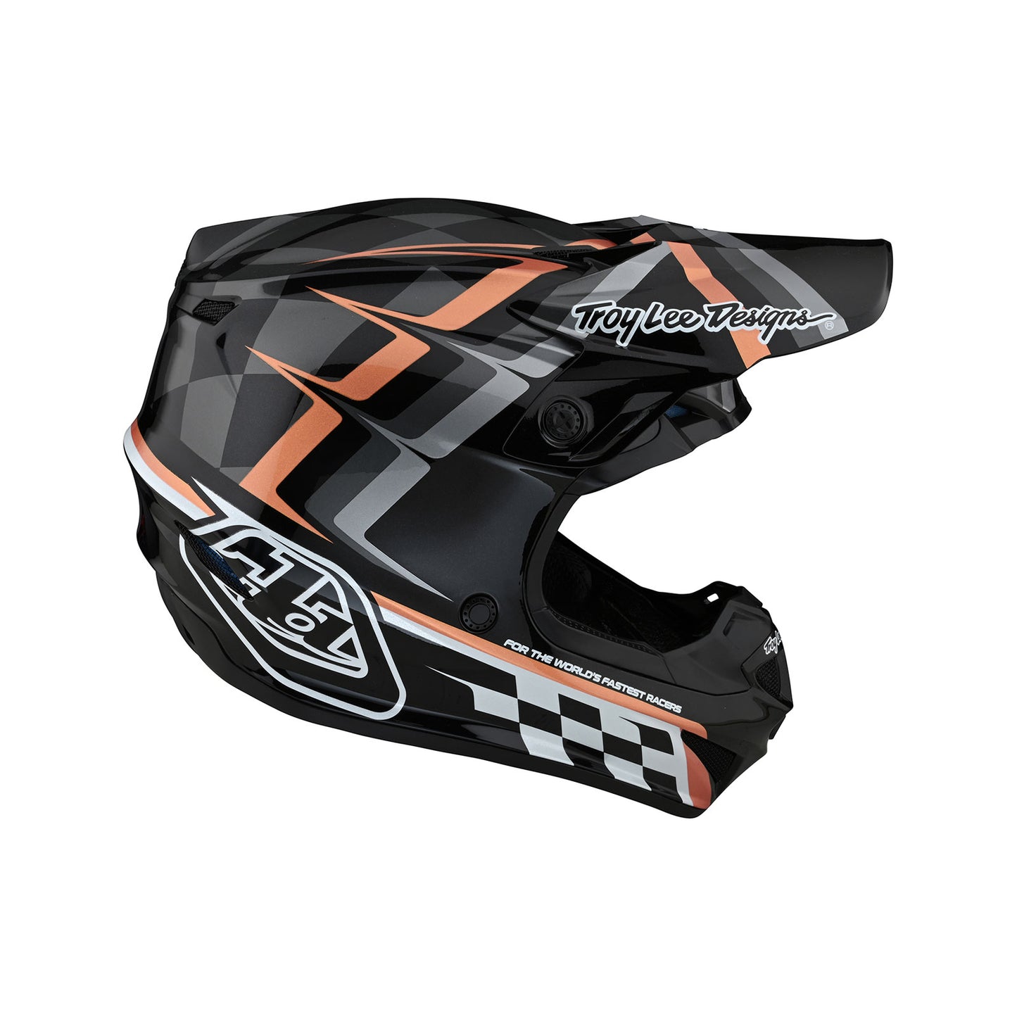 SE4 Polyacrylite Helmet Warped Black / Copper