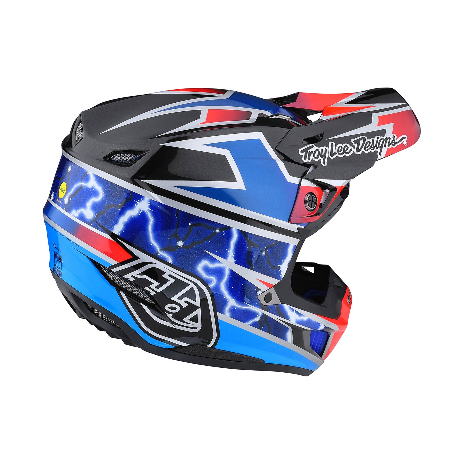 SE5 Composite Helmet Lightning Blue – Troy Lee Designs