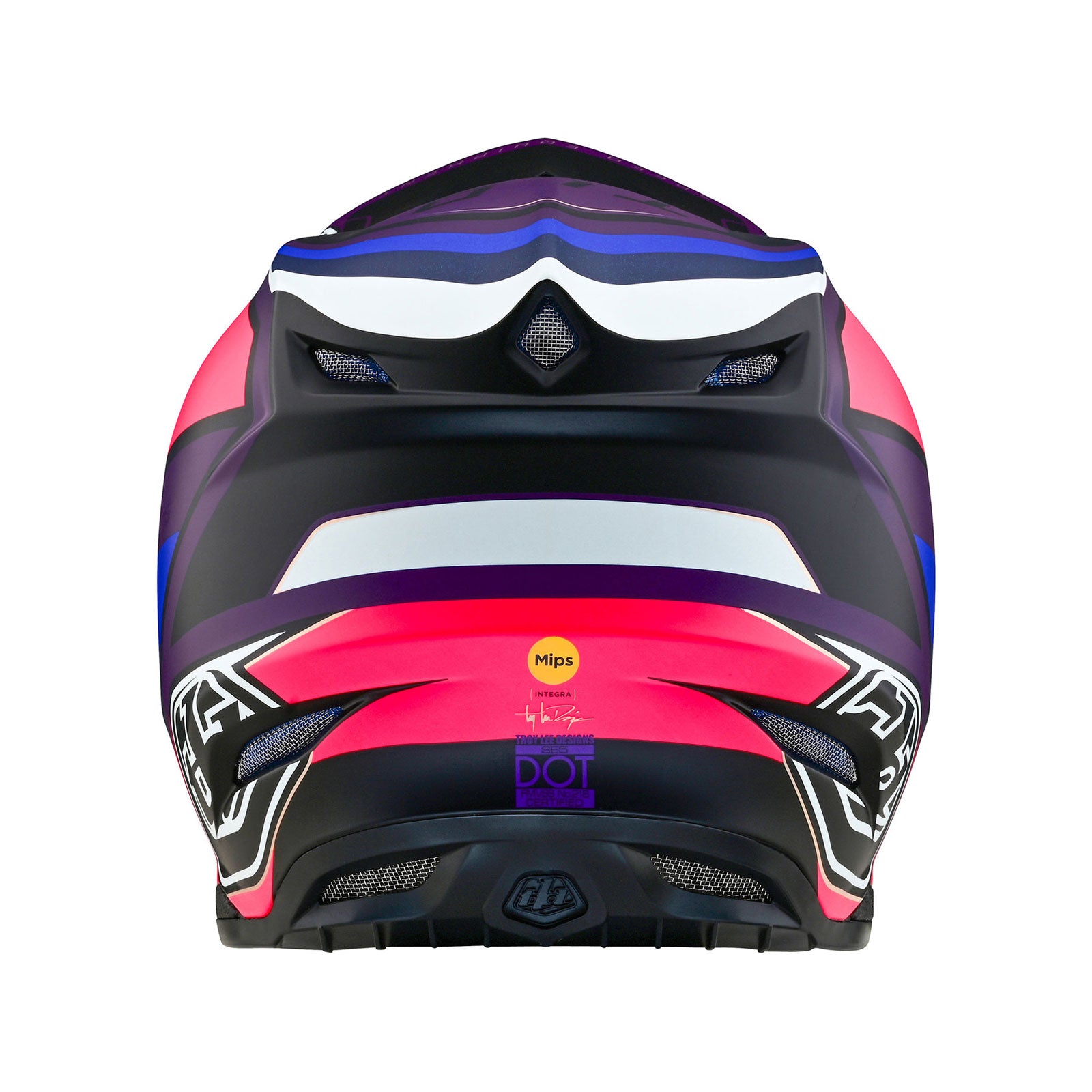 SE5 Composite Helmet Reverb Black / Purple – Troy Lee Designs