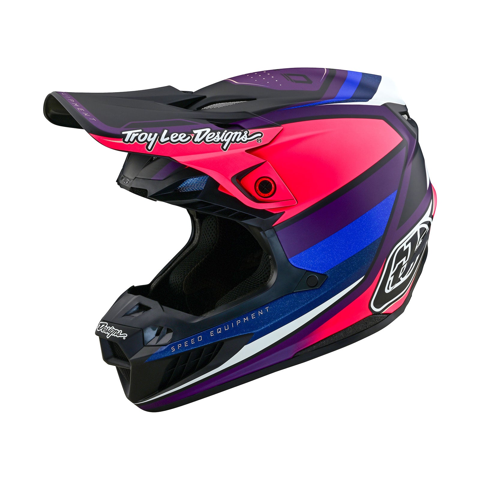 SE5 Composite Helmet Reverb Black / Purple – Troy Lee Designs