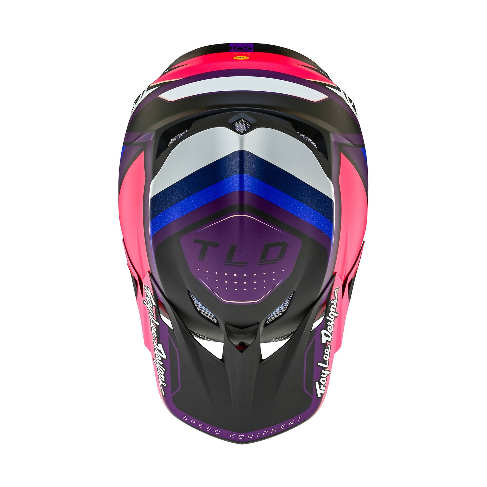SE5 Composite Helmet Reverb Black / Purple – Troy Lee Designs