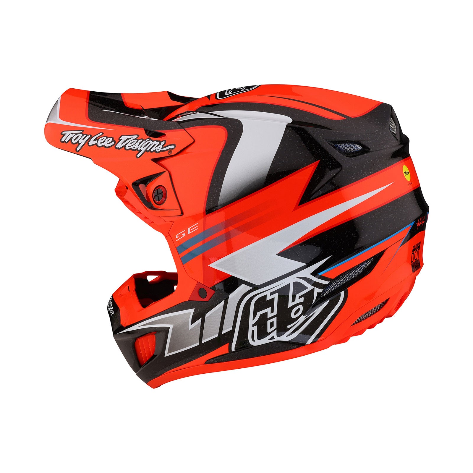 SE5 Composite Helmet Saber Neon Red – Troy Lee Designs