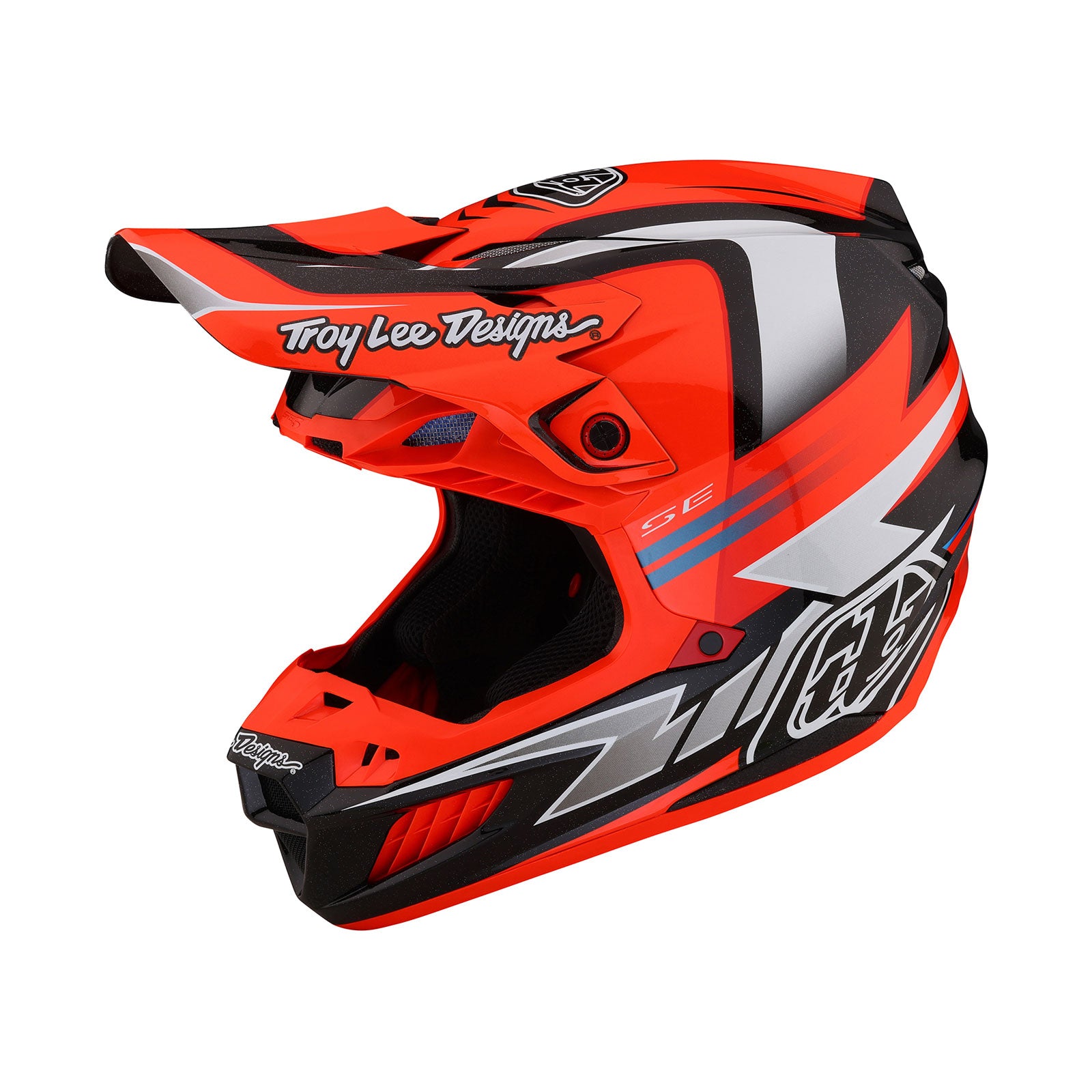 スペードスリーベイツ フラッシュベル SE5 Composite Helmet Saber Neon Red – Troy Lee Designs
