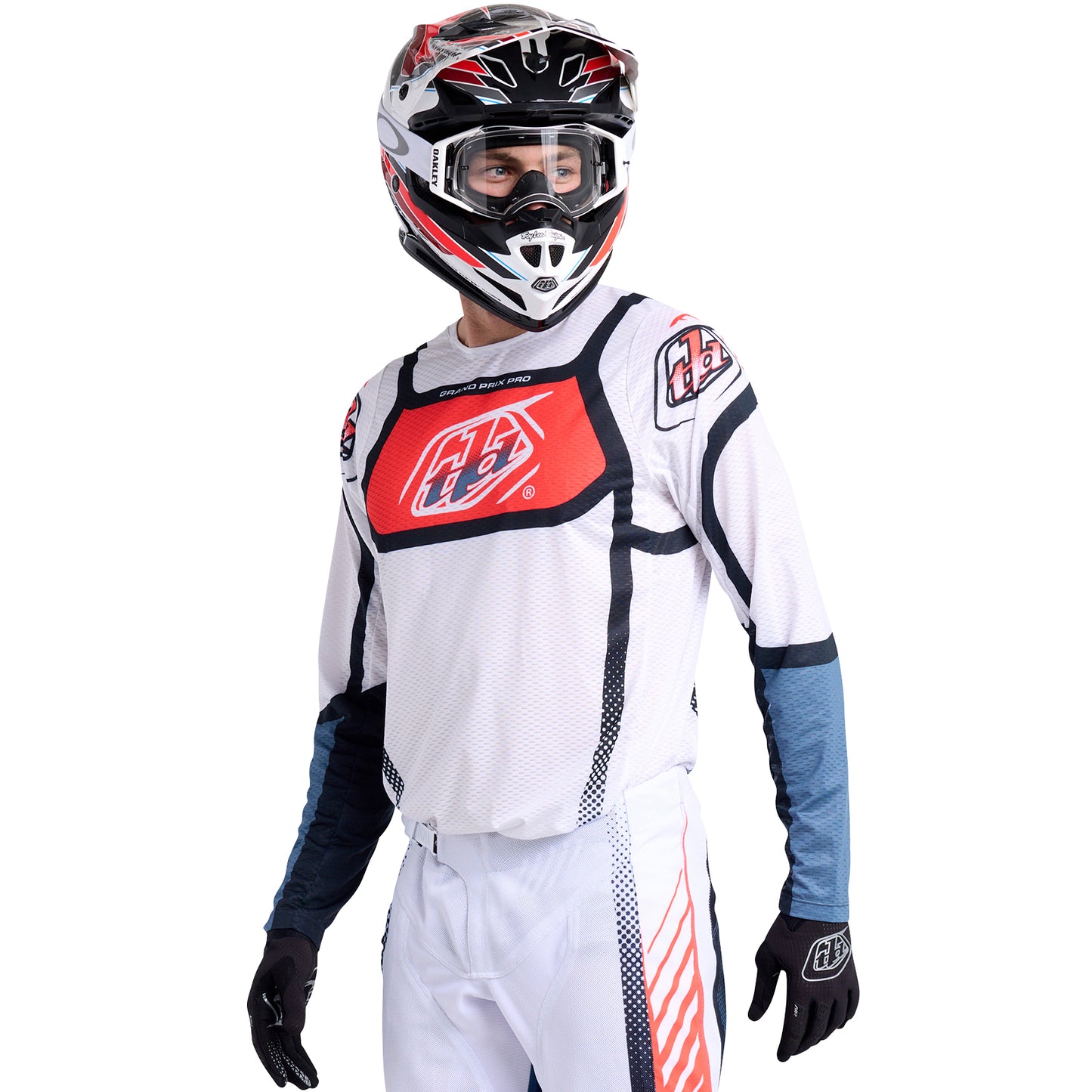 GP Pro Air Jersey Bands White / Indigo