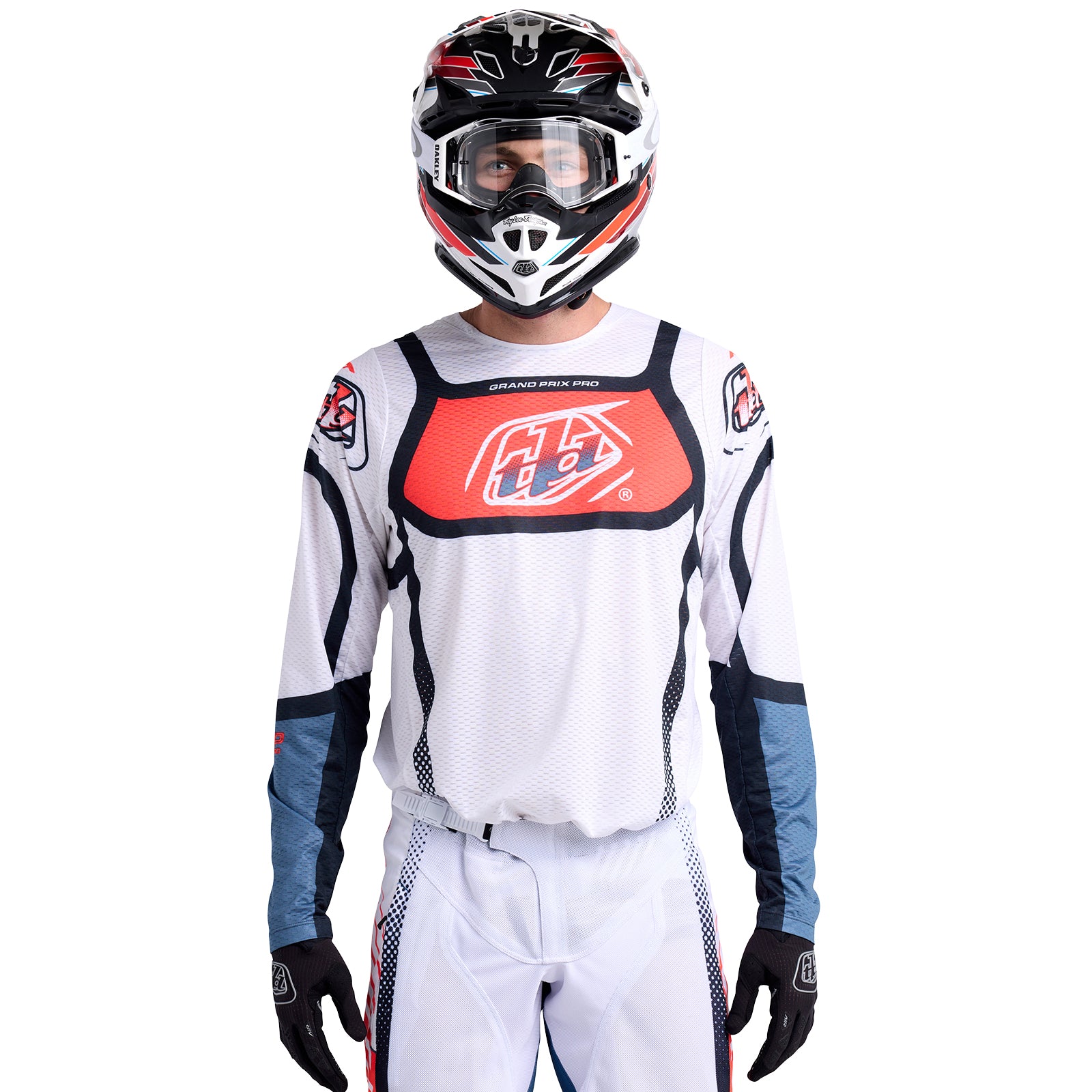 GP Pro Air Jersey Bands White / Indigo – Troy Lee Designs