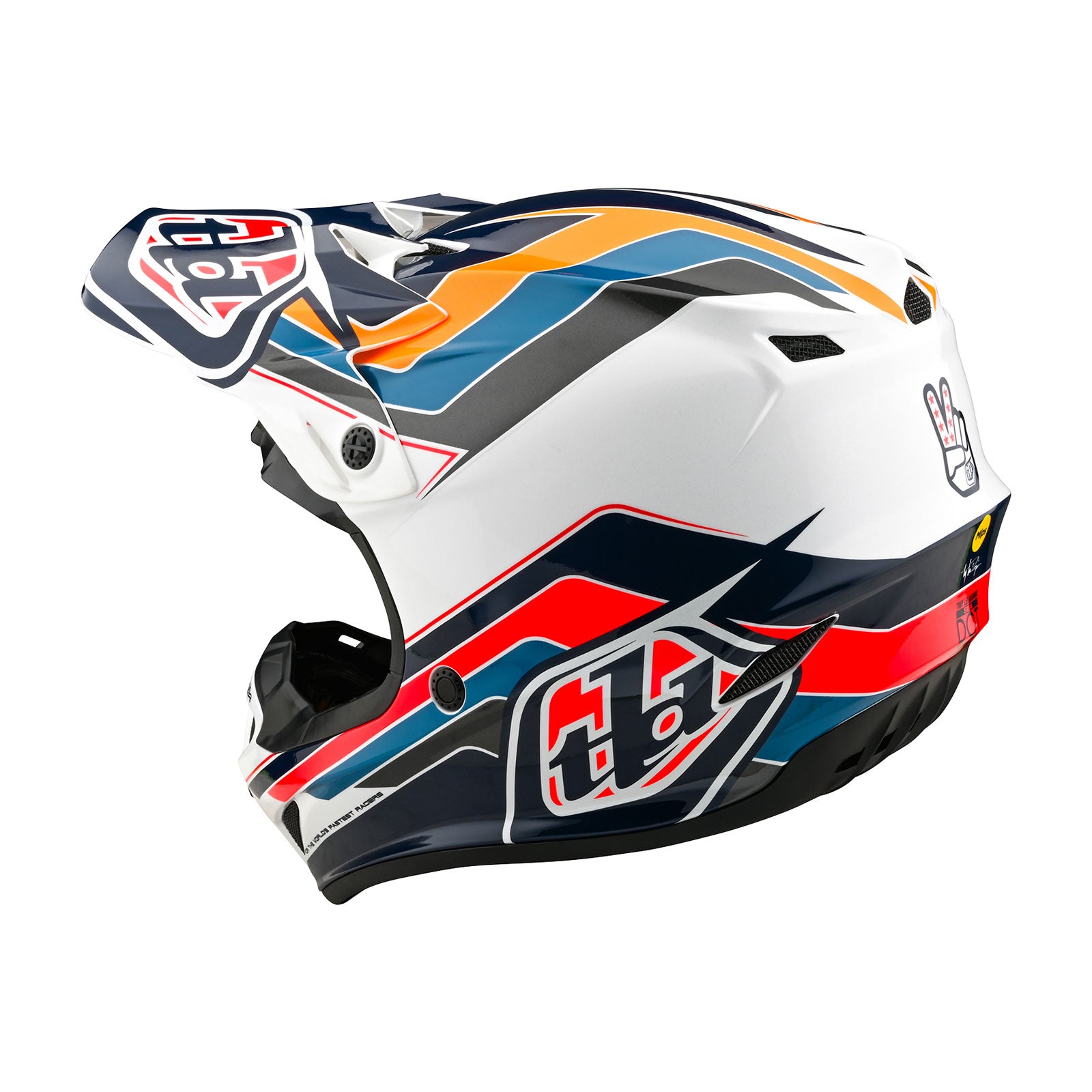 Troy Lee Designs SE4 Composite KTM パワーウェア トロイリーデザイン Troy Lee Designs SE4 Composite Factory Helmet Navy | Troy Lee